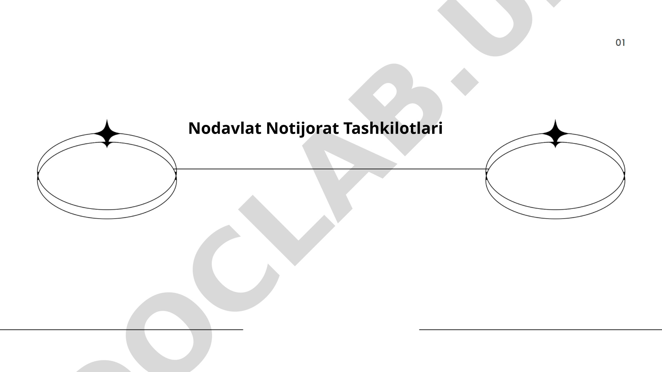 Nodavlat Notijorat Tashkilotlari tushunchasi, turlari va ro'yxatdan o'tkazish