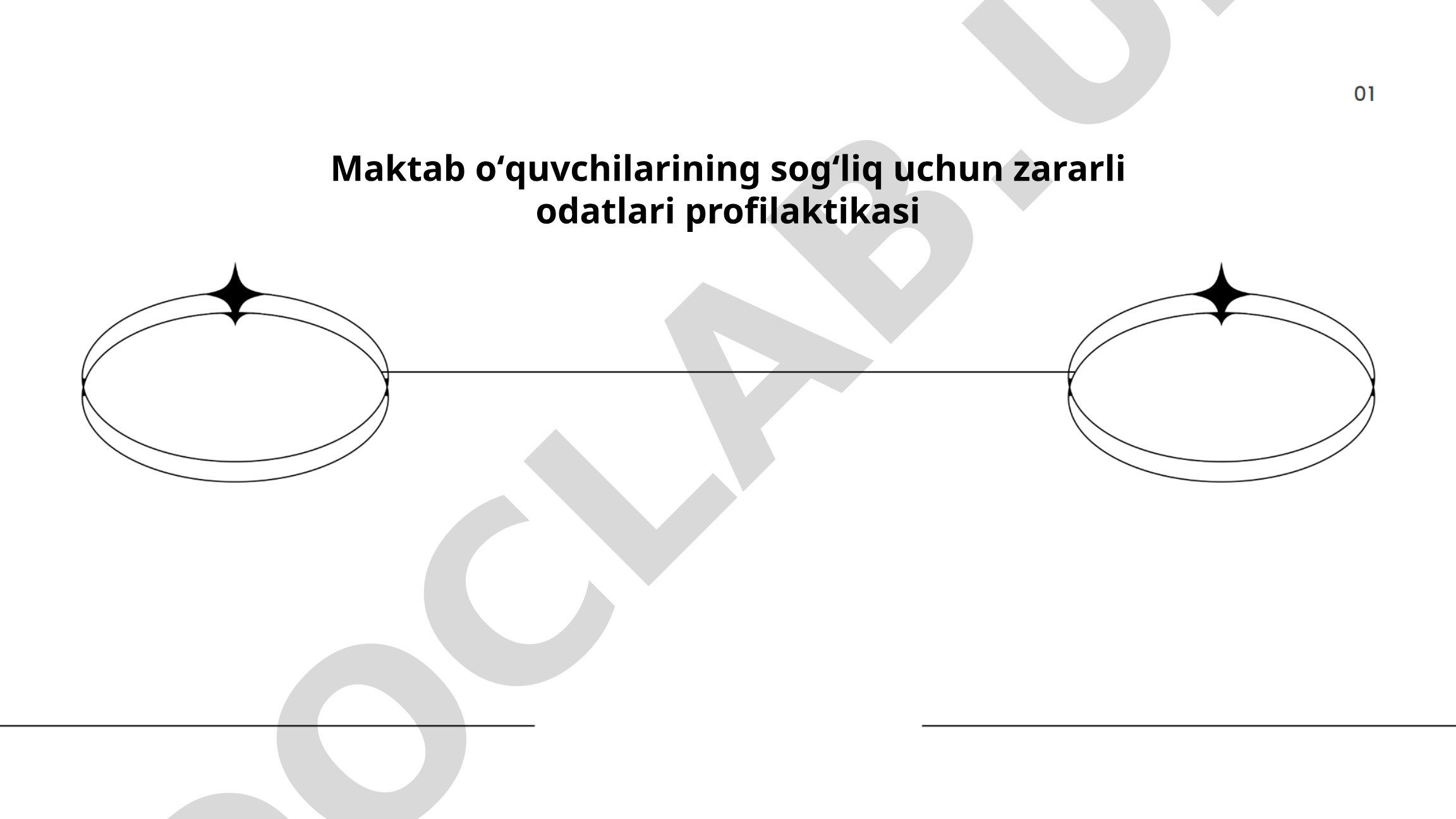 Maktab o'quvchilarining sog'liq uchun zararli odatlari profilaktikasi