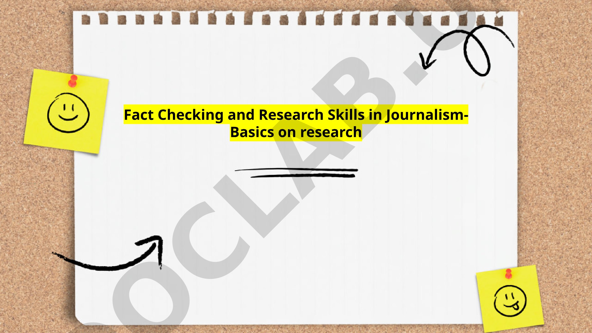 Fact Checking and Research Skills in Journalism-Basics on research