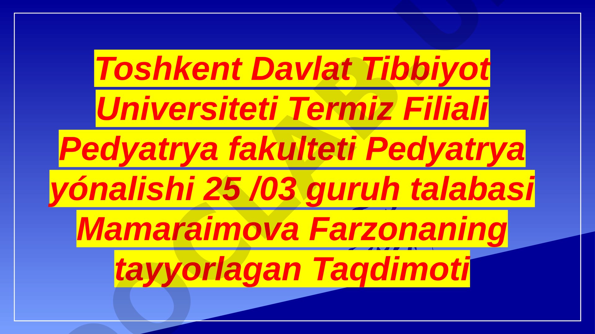 Sivilizatsiya va Madaniyat tushunchalari mazmuni va ularning tarixiy taraqqiyotda namoyon bo'lishi