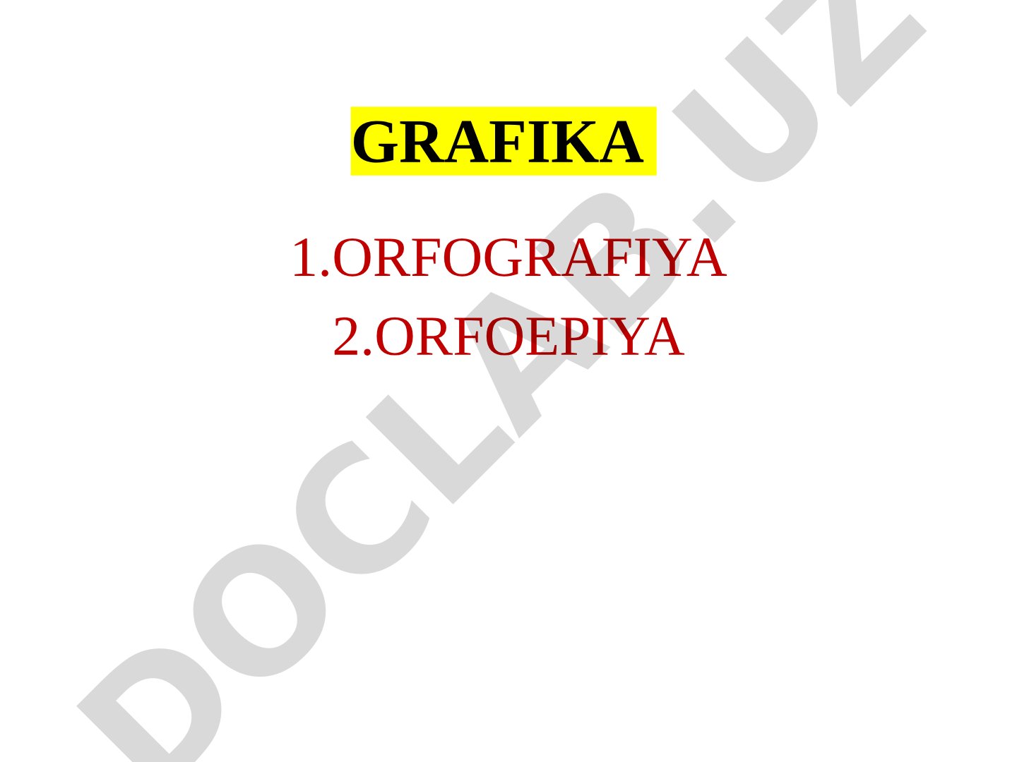 O'zbek tilining imlo qoidalari