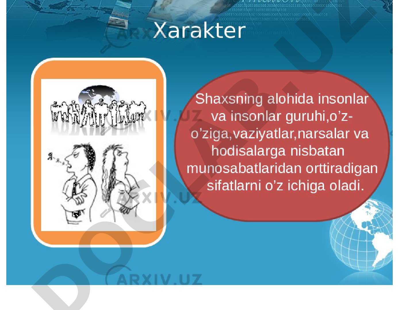 Metadata yaratishda til, nom, kategoriya, moderatsiya qoidalari va vazifalar bayon