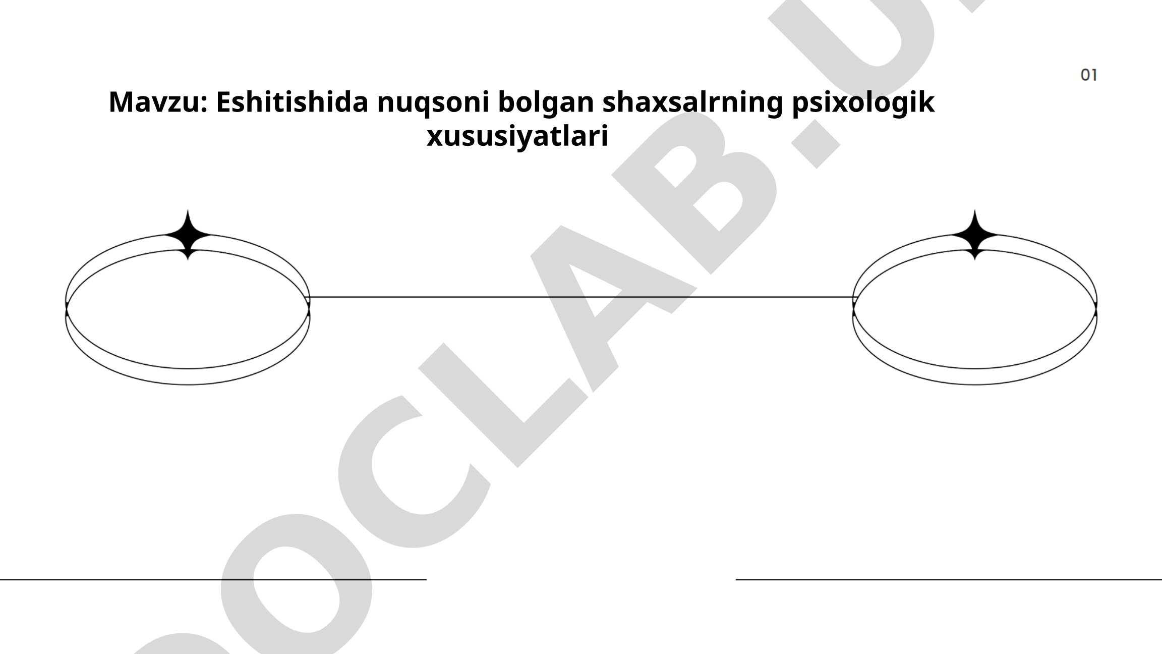 Eshtishida nuqsoni bolgan shaxsalrning psixologik xususiyatlari