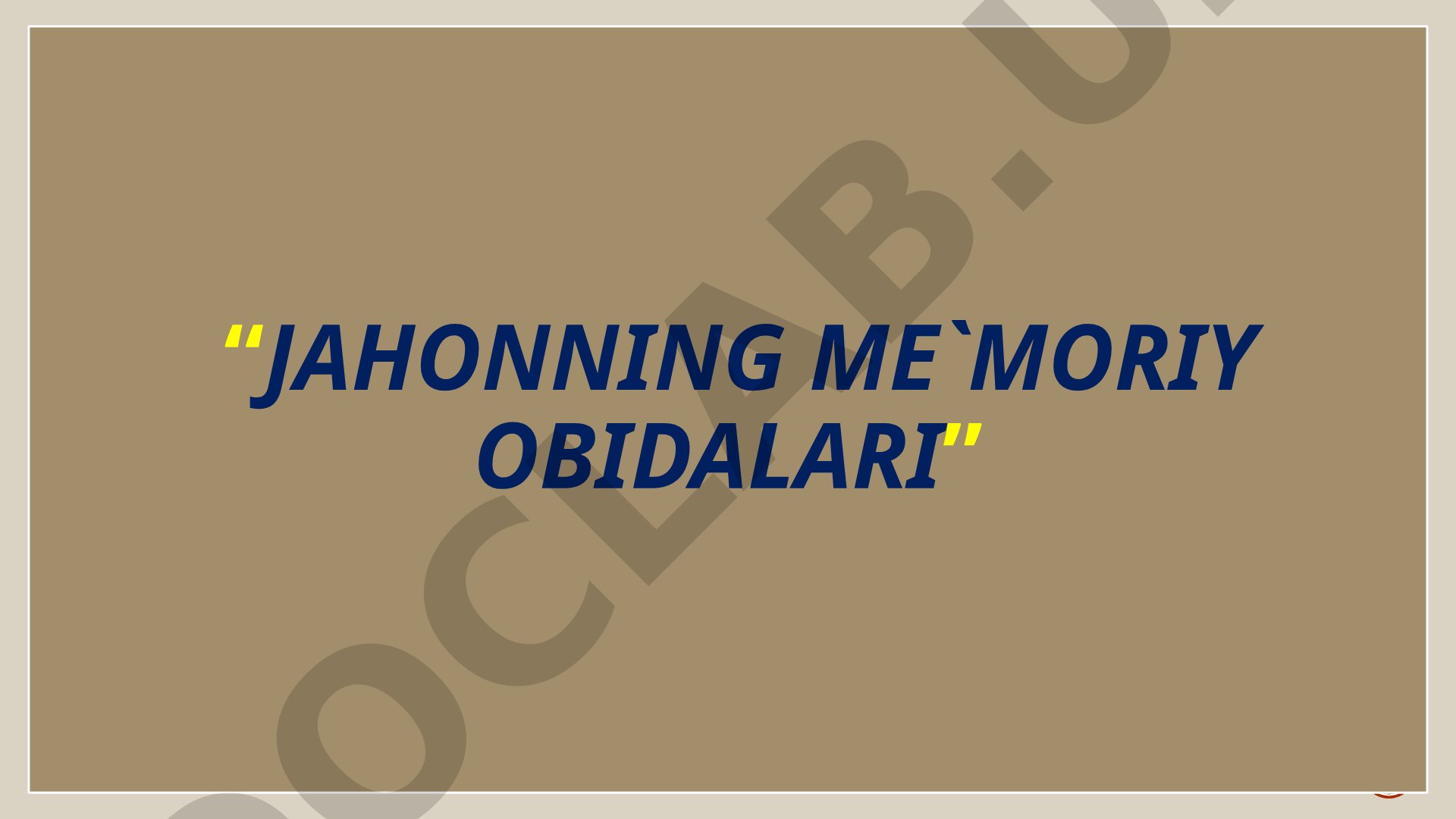 Jahon me'moriy obidalari: Piza minorasi va Tauer ko'prigi haqida