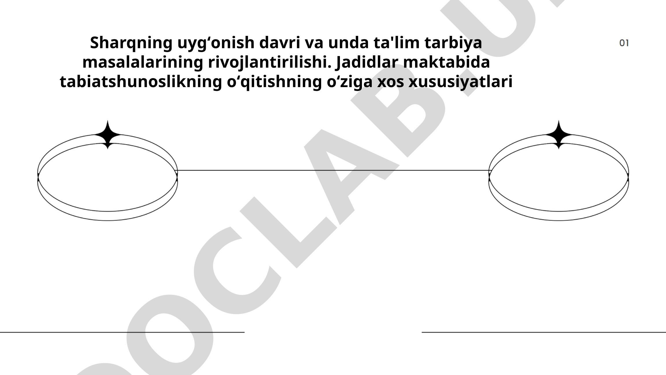 Sharqning uygʻonish davri va unda ta'lim tarbiya masalalarining rivojlantirilishi
