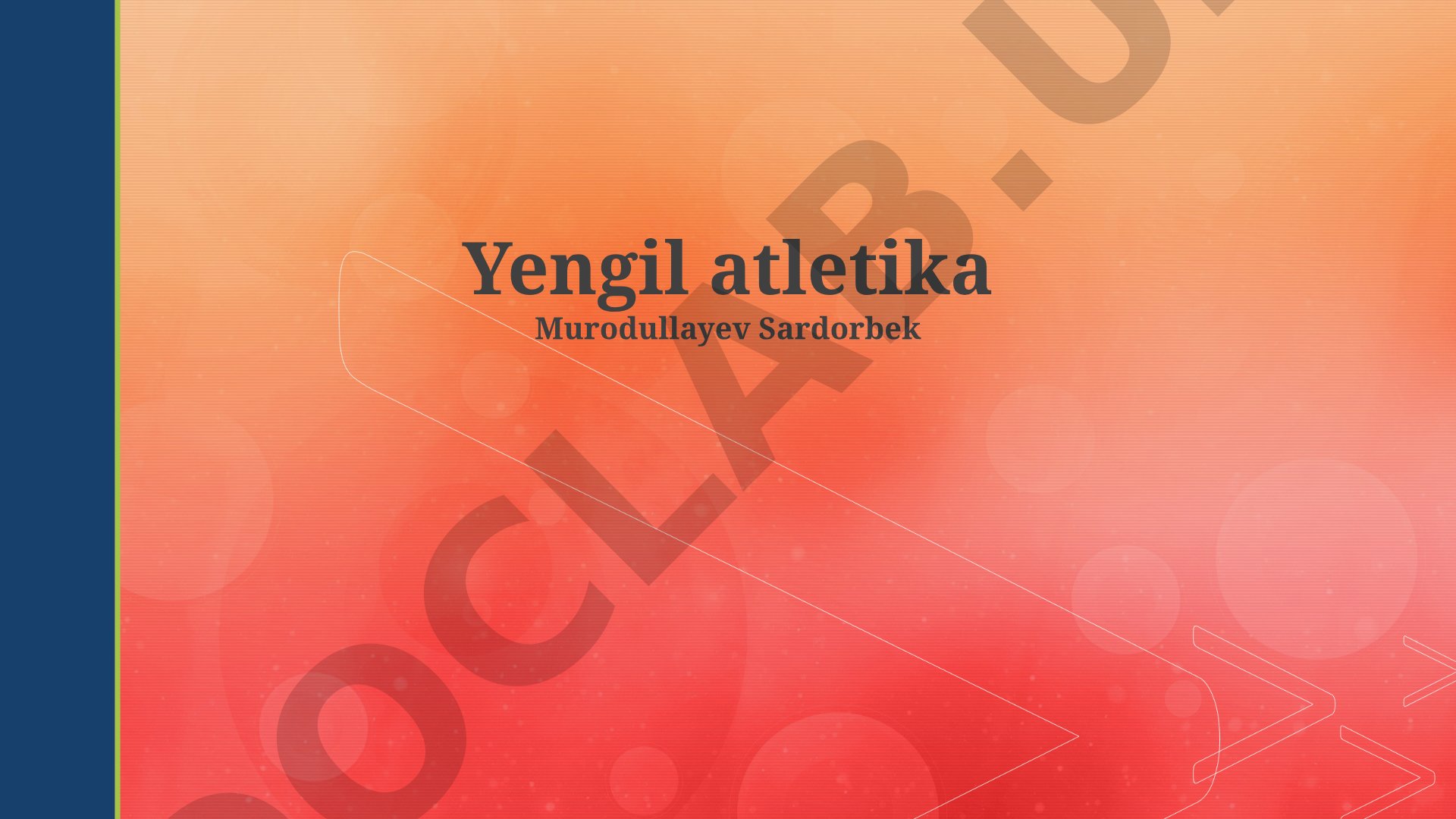 Yengil atletika tarixi, musobaqa turlari va qoidalari