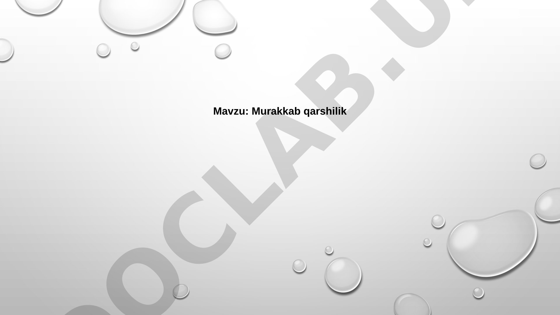 Murakkab qarshilik