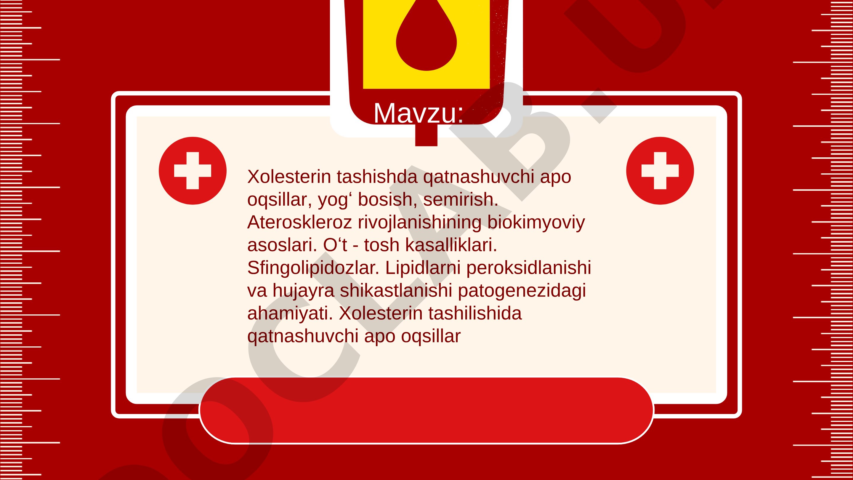 Xolesterin tashilishida qatnashuvchi apo oqsillar