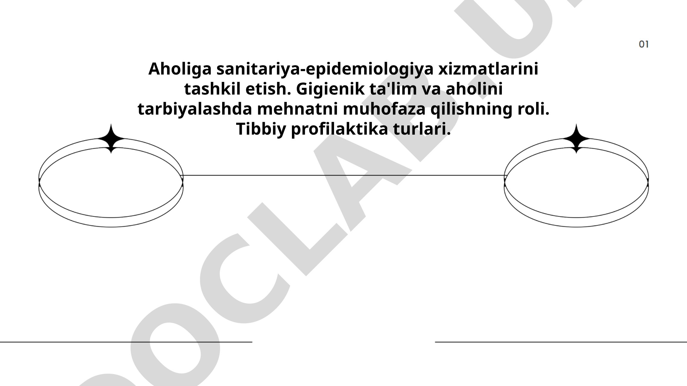 Aholiga sanitariya-epidemiologiya xizmatlarini tashkil etish