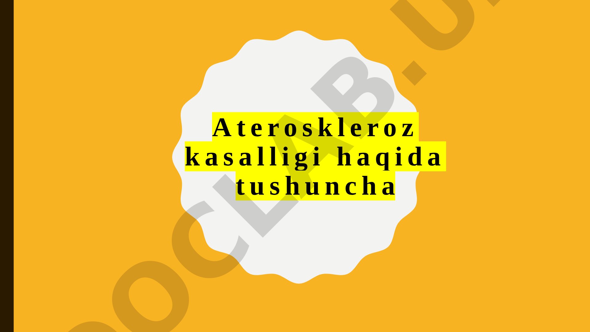 Ateroskleroz kasalligi haqida tushuncha