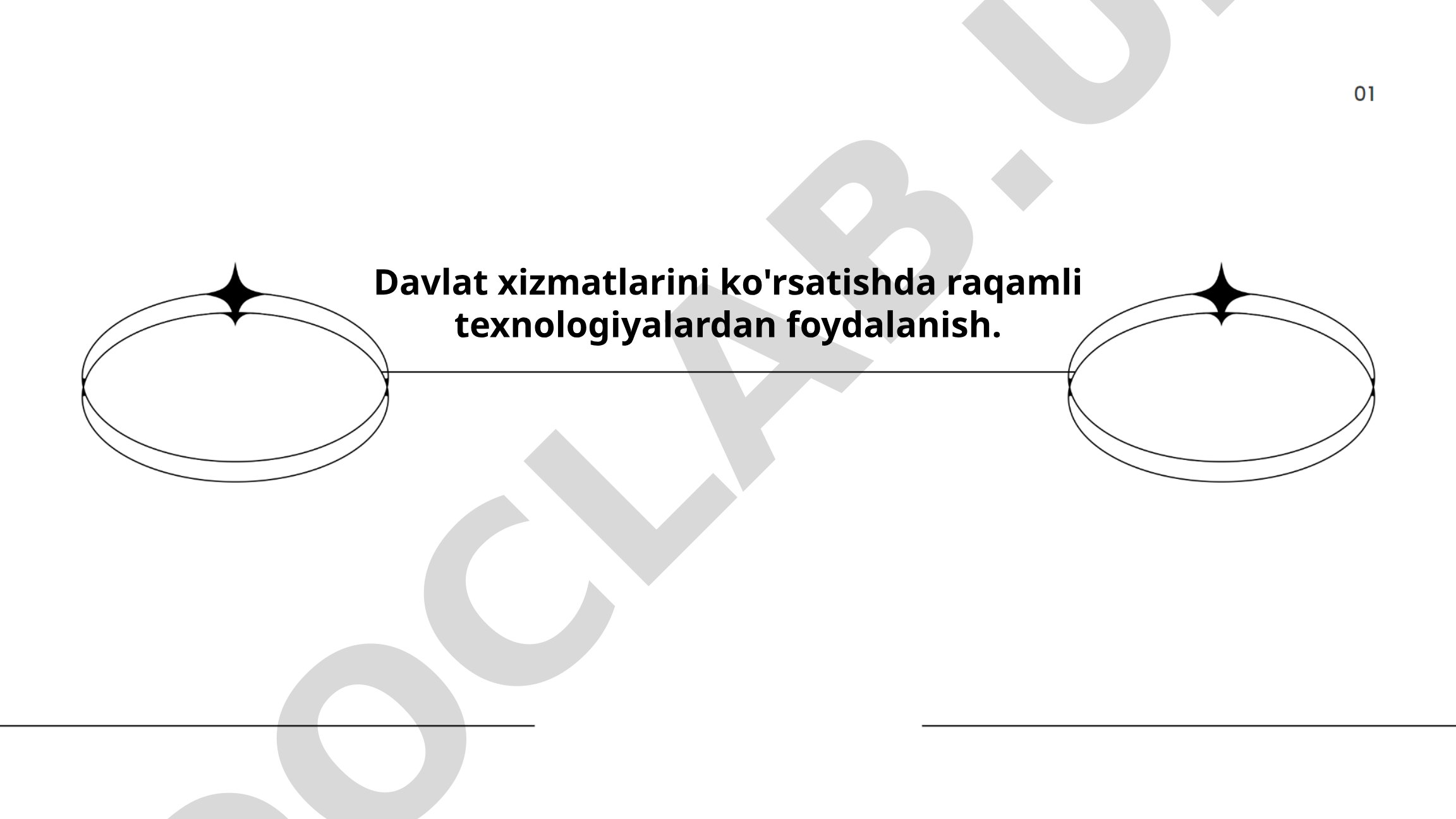 Davlat xizmatlarini ko'rsatishda raqamli texnologiyalardan foydalanish