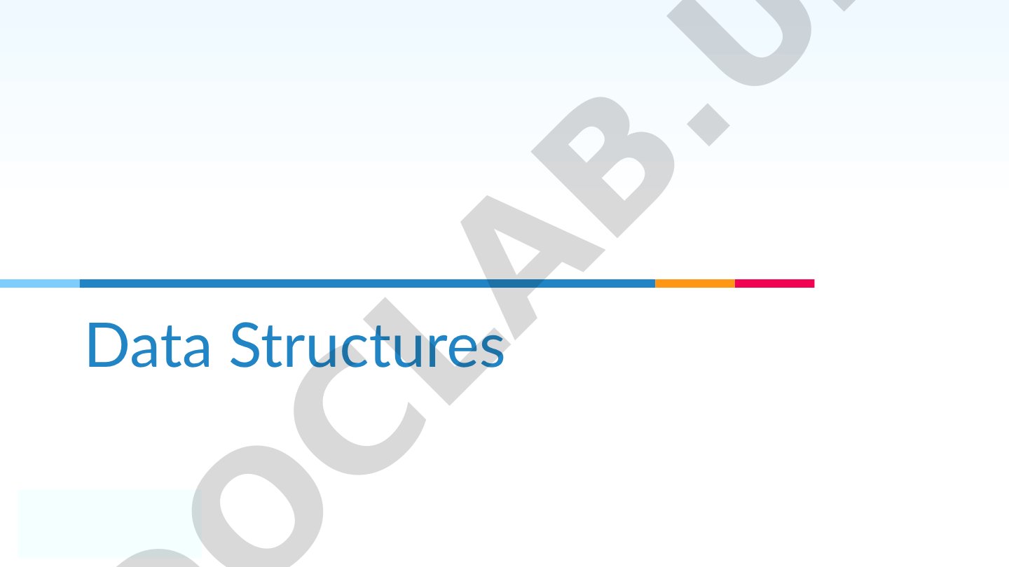 Introduction to Data Structures