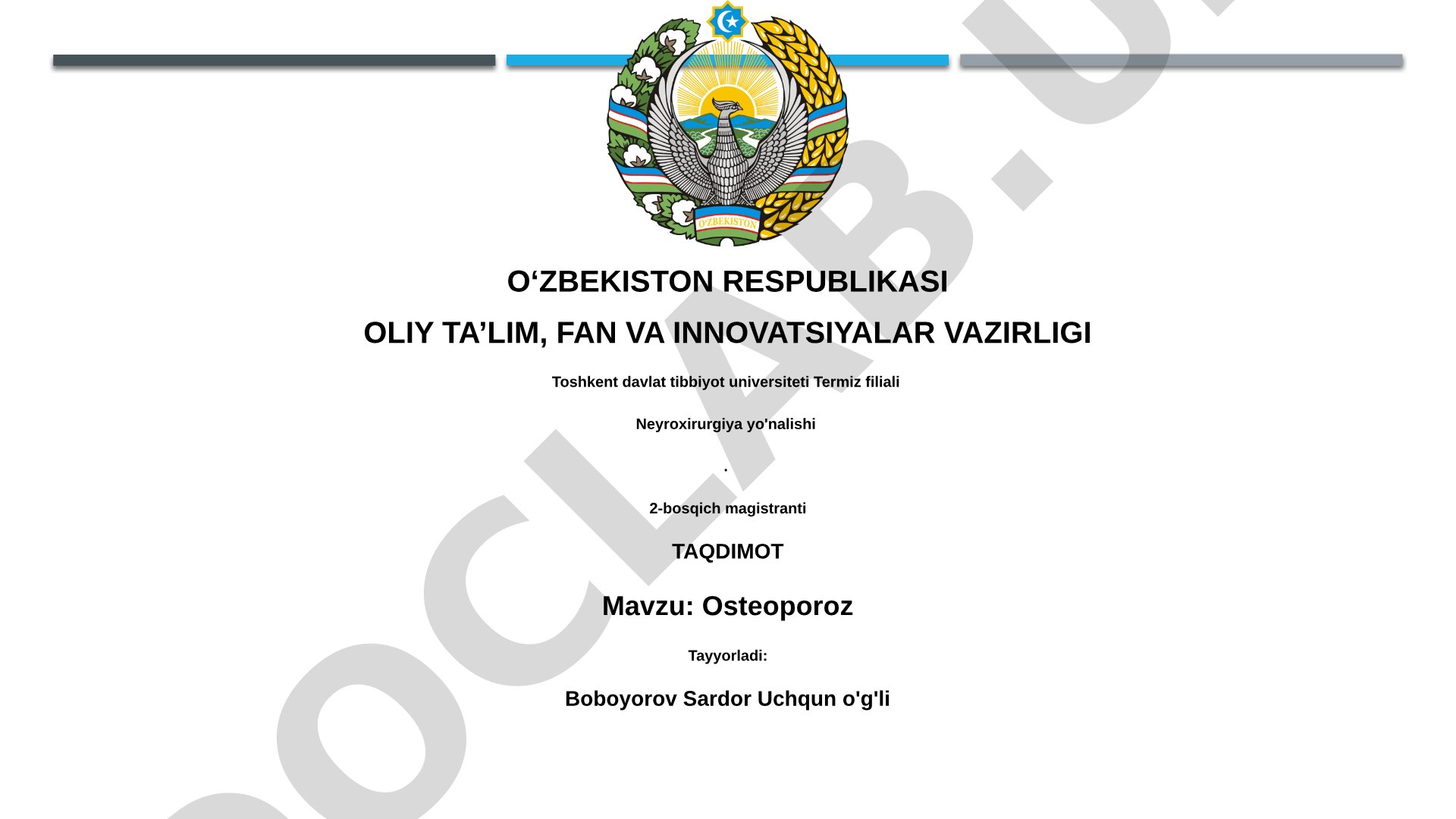 Osteoporoz