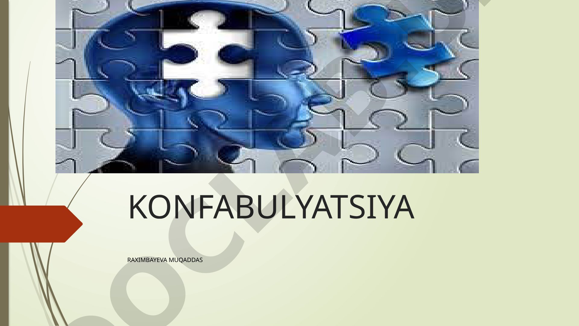 Konfabulyatsiya haqida: yolg'on xotiralar, klassifikatsiya, psixologiya, tashxis va