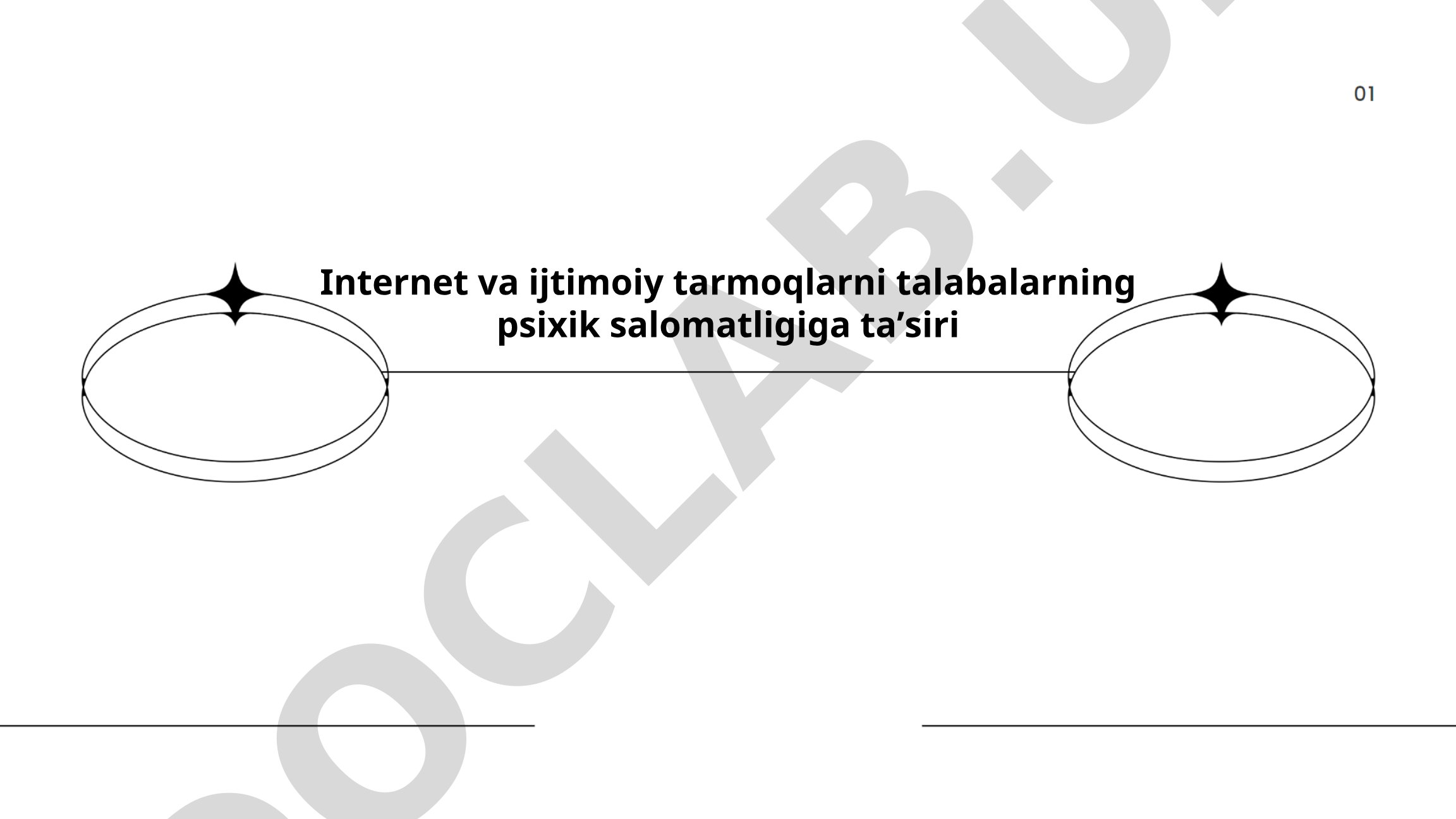 Internet va ijtimoiy tarmoqlarni talabalarning psixik salomatligiga ta'siri