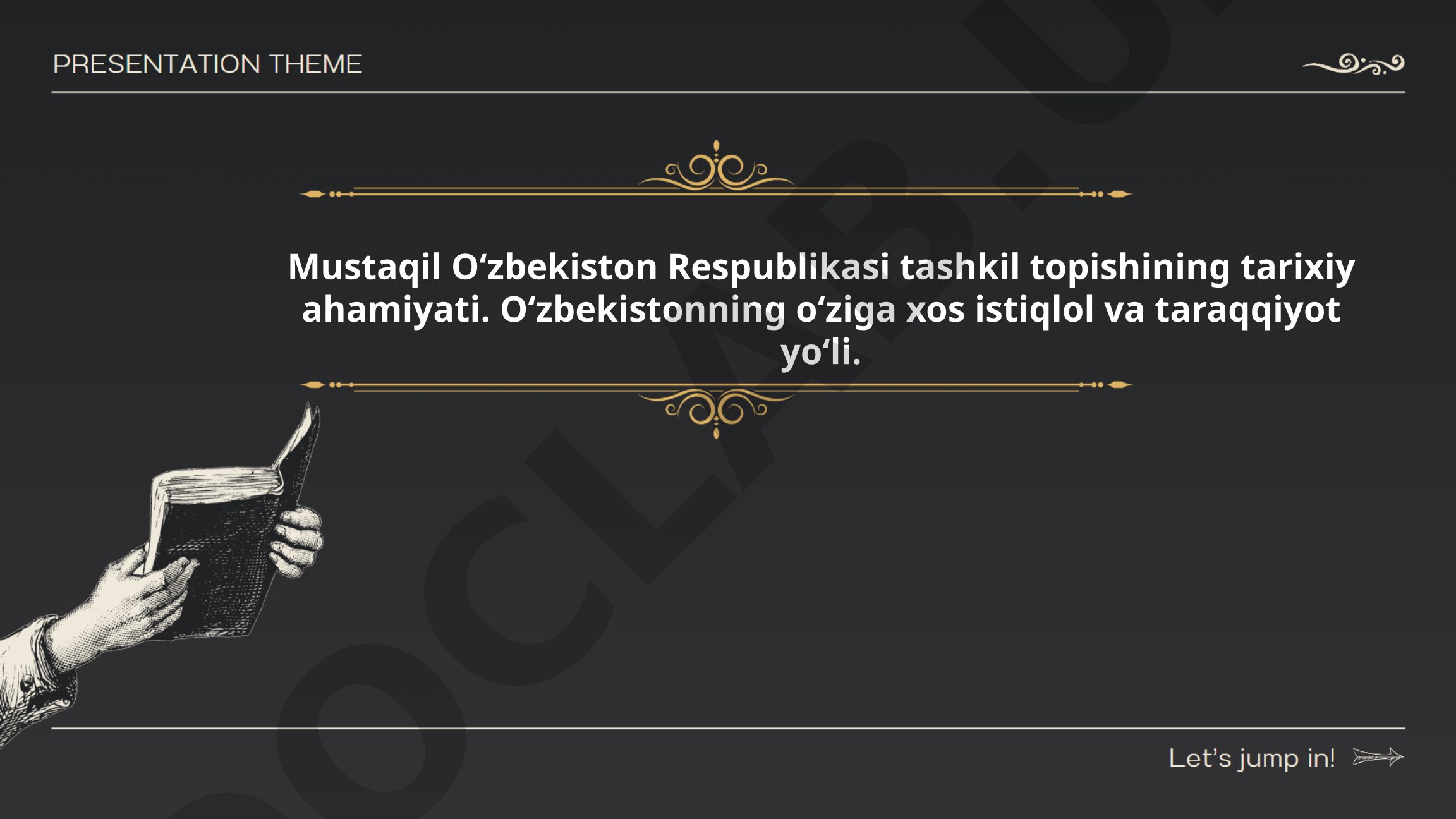 Mustaqil Oʻzbekiston Respublikasi tashkil topishining tarixiy ahamiyati