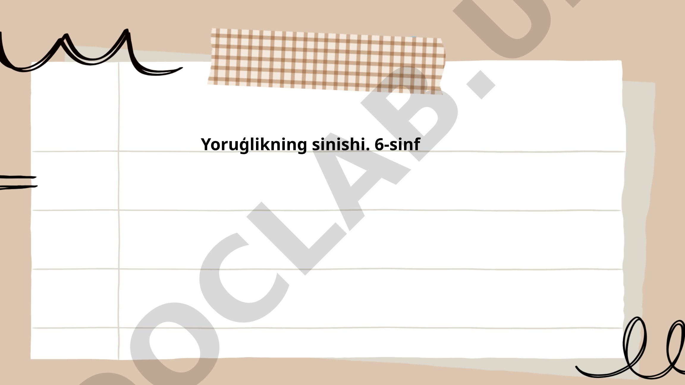 Yorug'likning sinishi