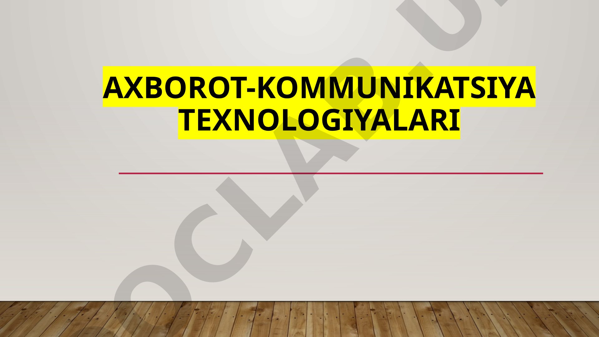 Axborot-kommunikatsiya texnologiyalaridan (AKT) o‘rganish va bilim olish vositasi sifatida samarali foydalanish