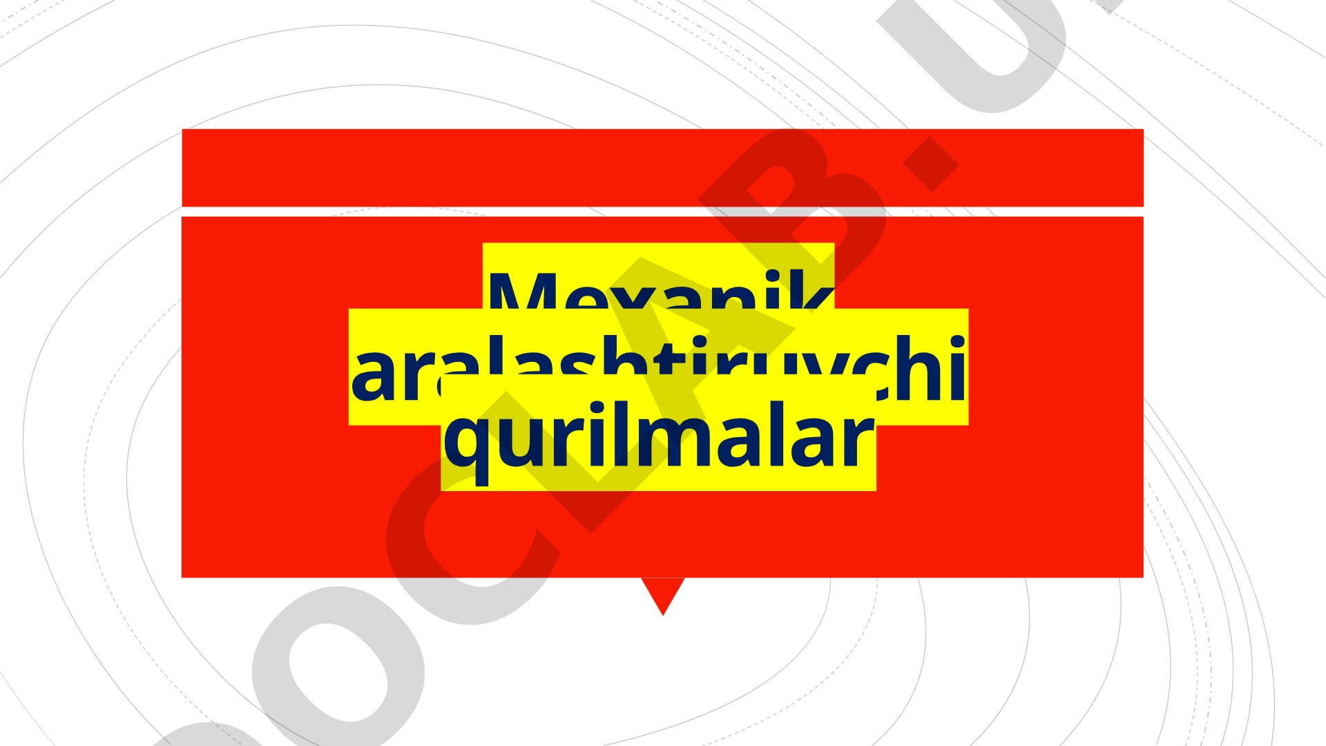 Mexanik va pnevmatik aralashtirish, reaksiya uskunalari va bioreaktorlar haqida