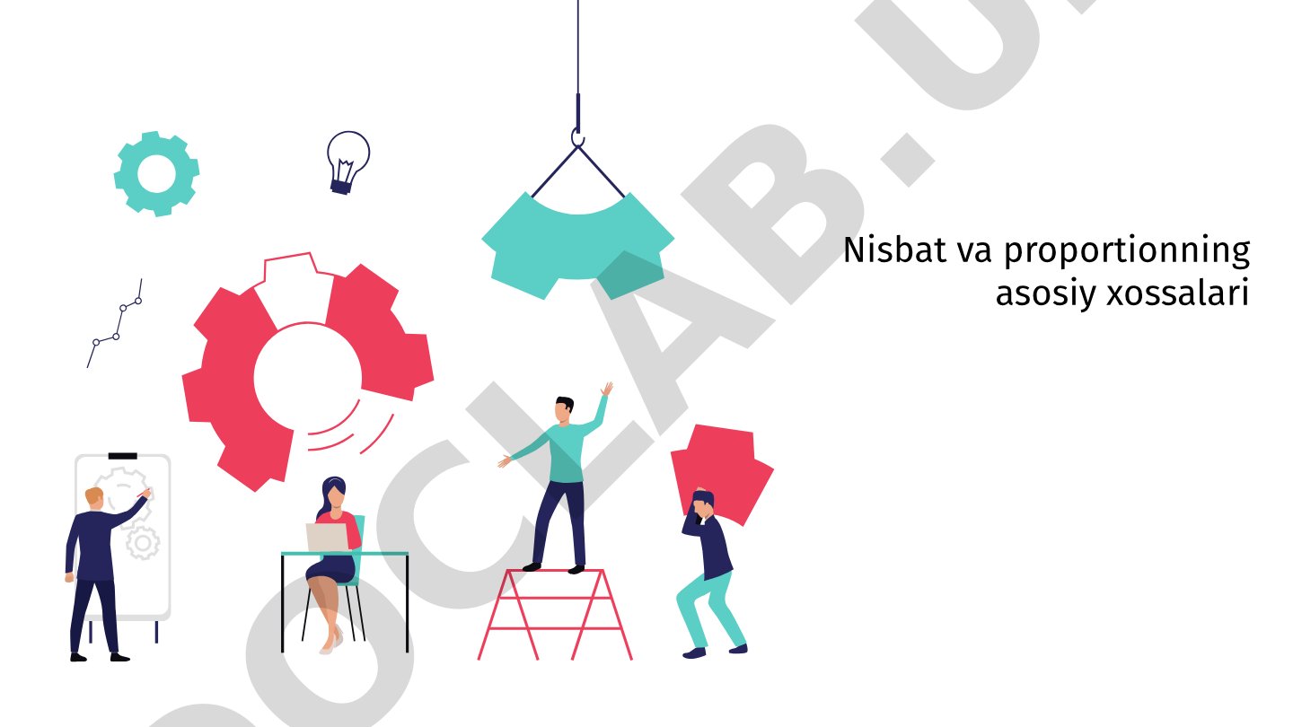 Nisbat va proportionning asosiy xossalari
