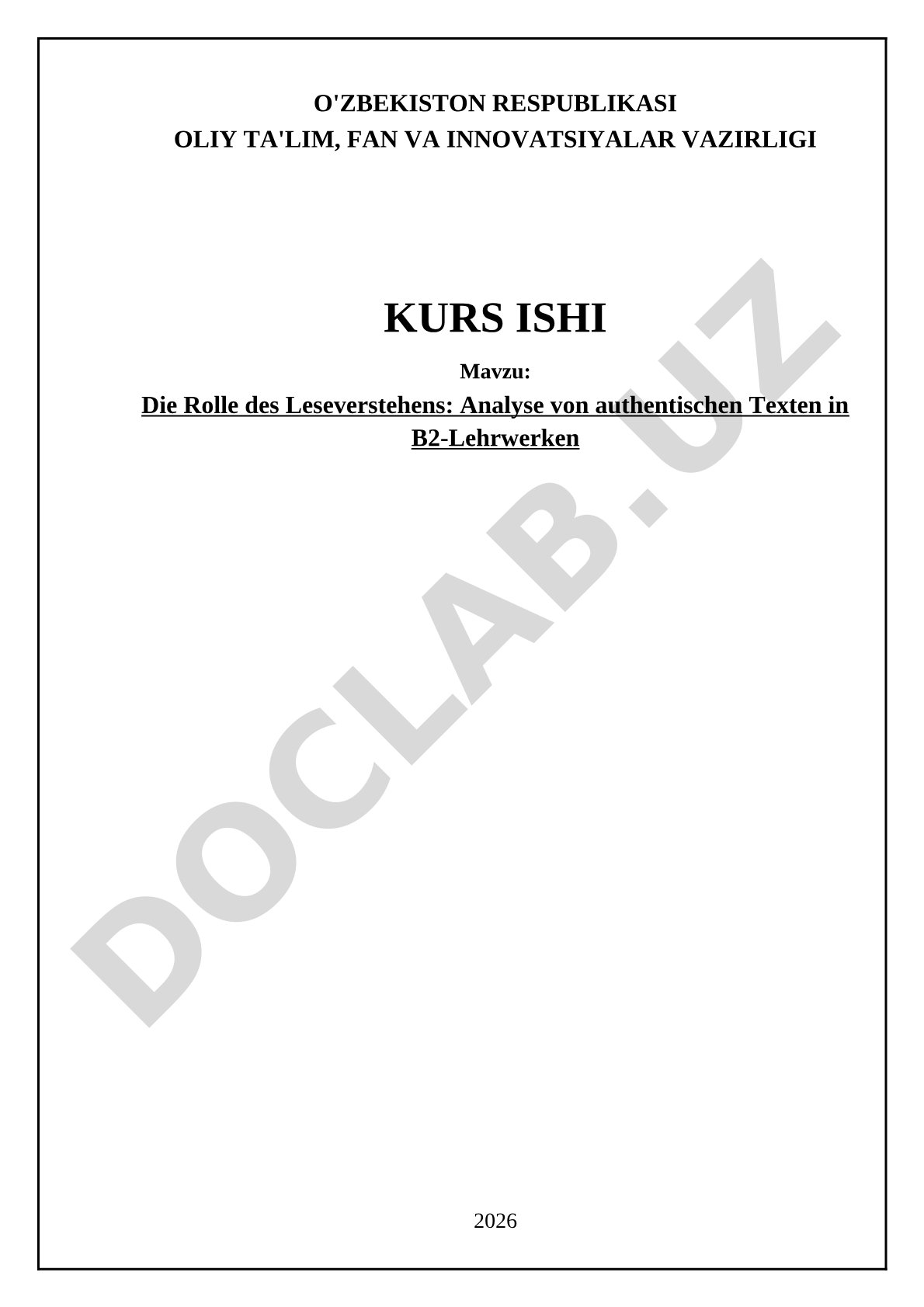 Die Rolle des Leseverstehens: Analyse von authentischen Texten in B2-Lehrwerken