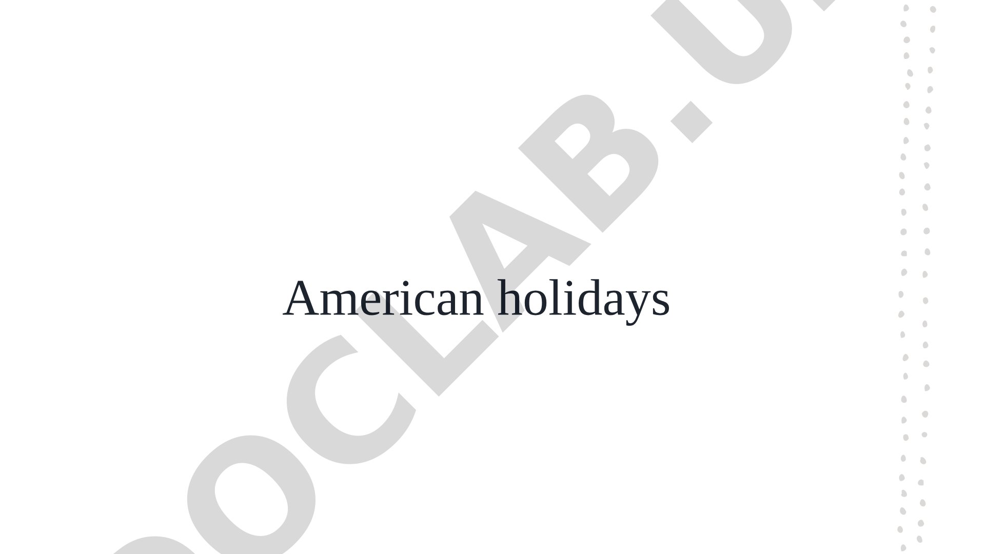 American Holidays: Origins, Traditions, and Cultural Significance