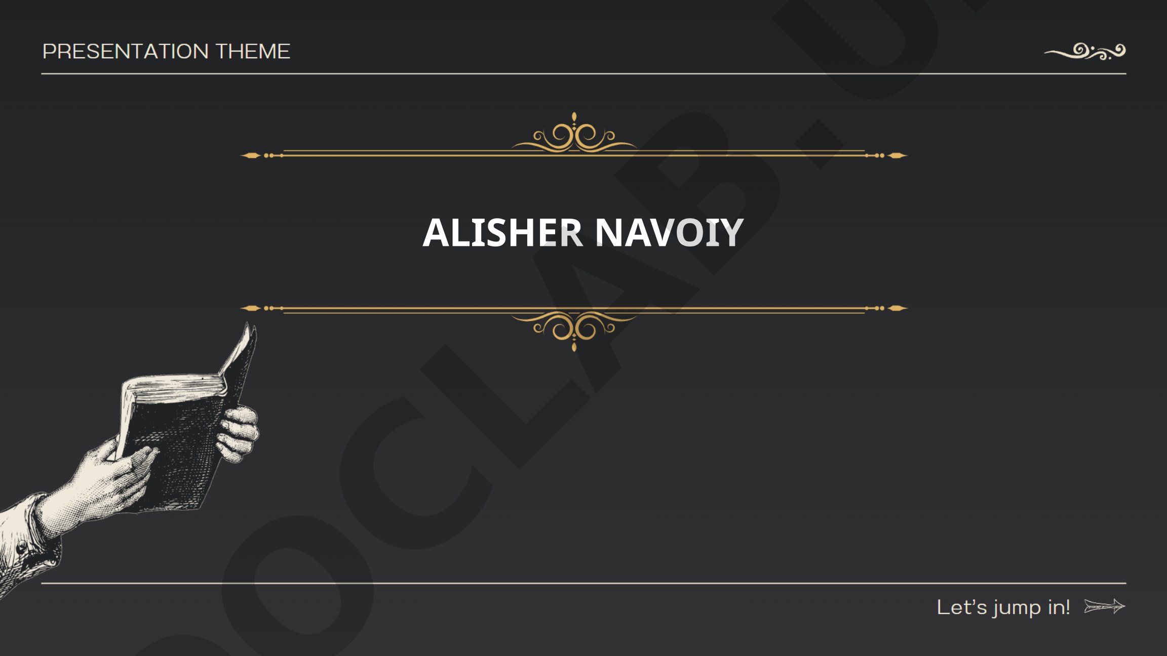 Alisher Navoiy hayoti va ijodi