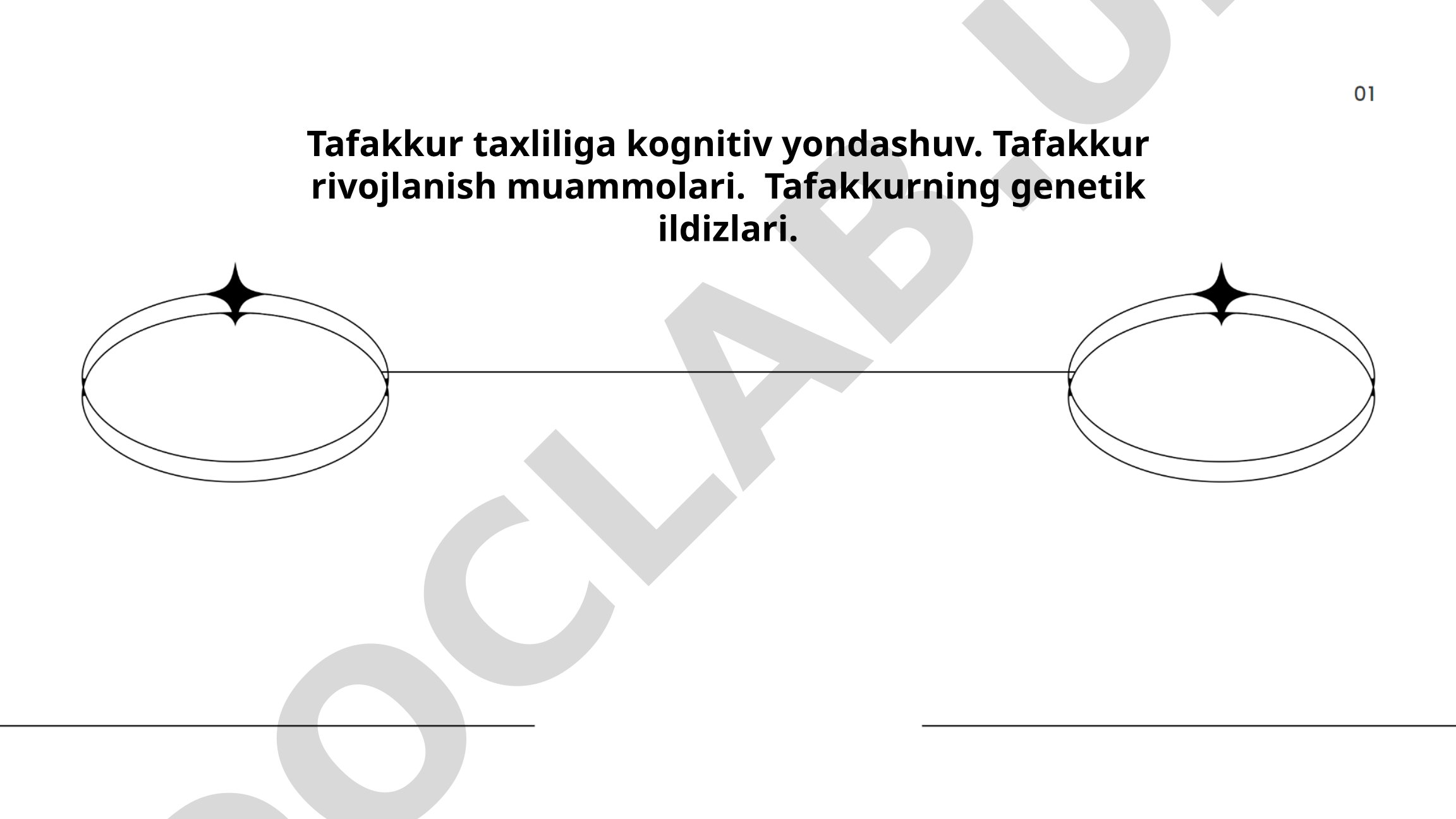 Tafakkur tahliliga kognitiv yondashuv