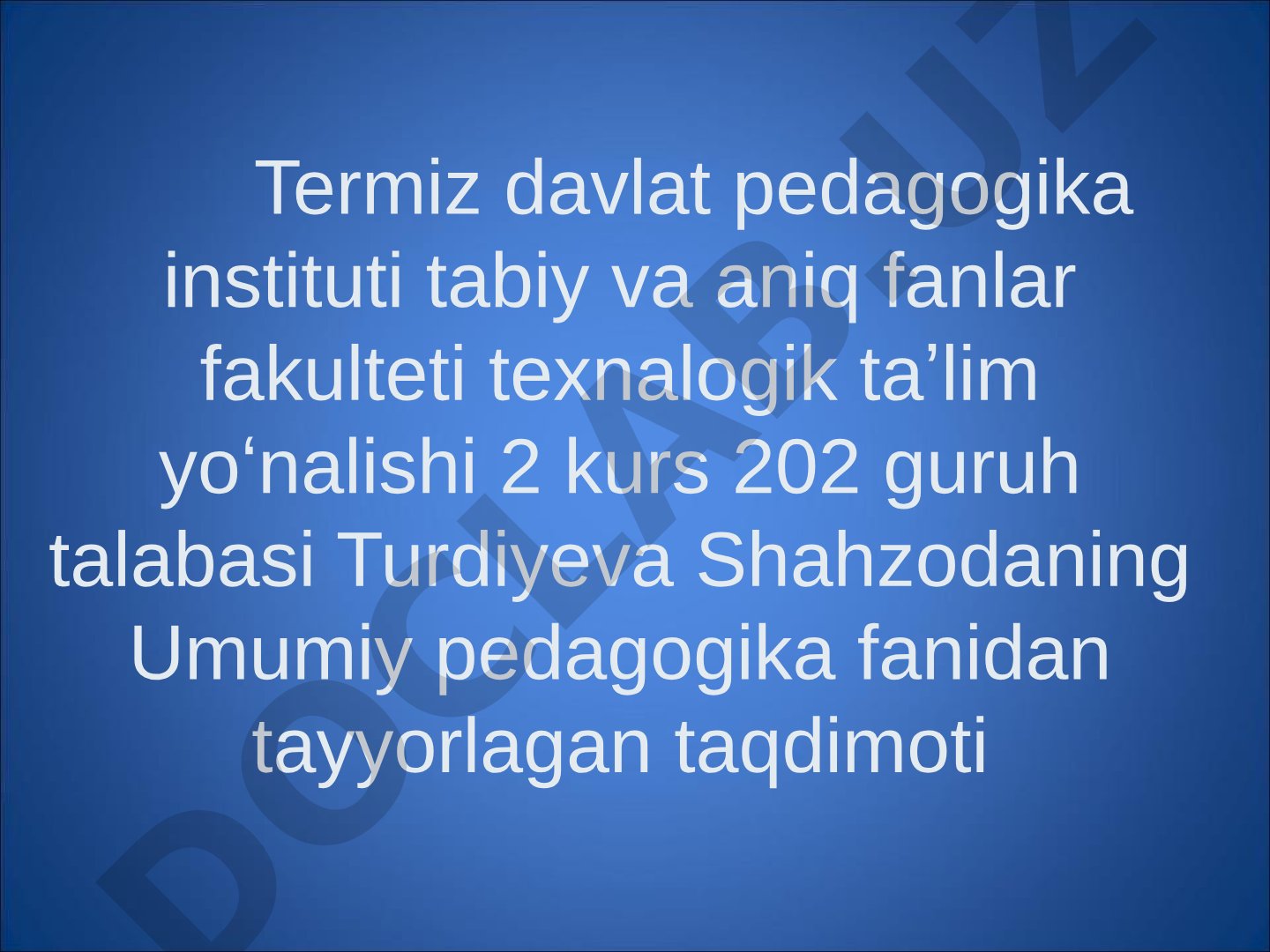 Ta'lim qonuniyatlari va tamoyillari, ularning psixologik va fiziologik asoslari
