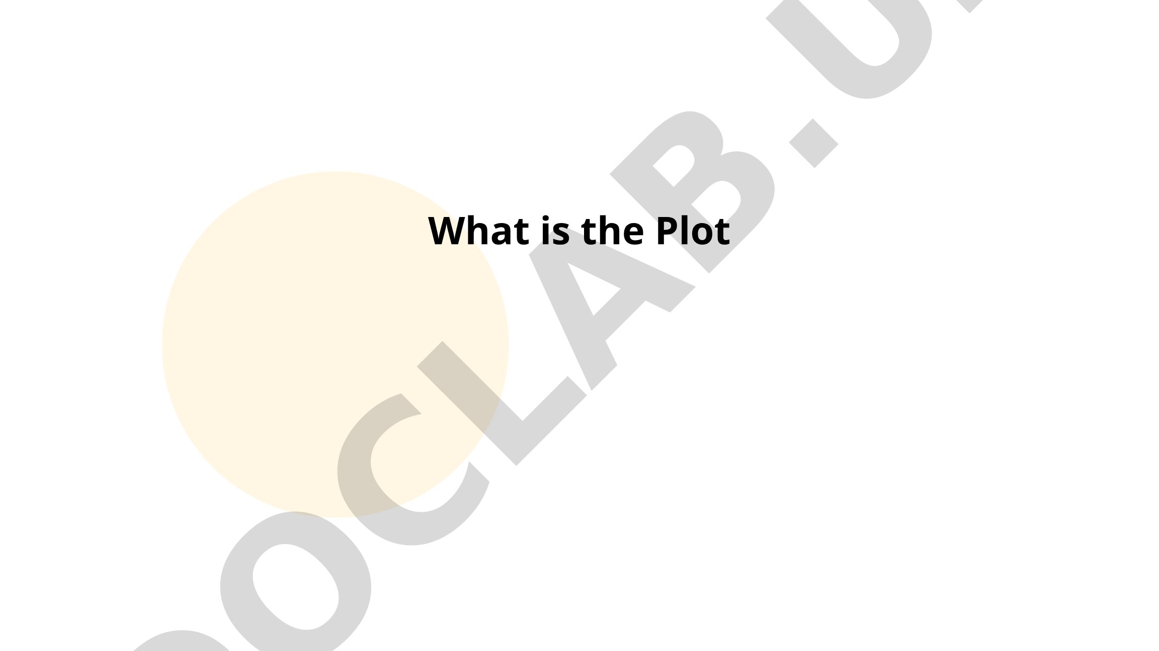 What is the Plot