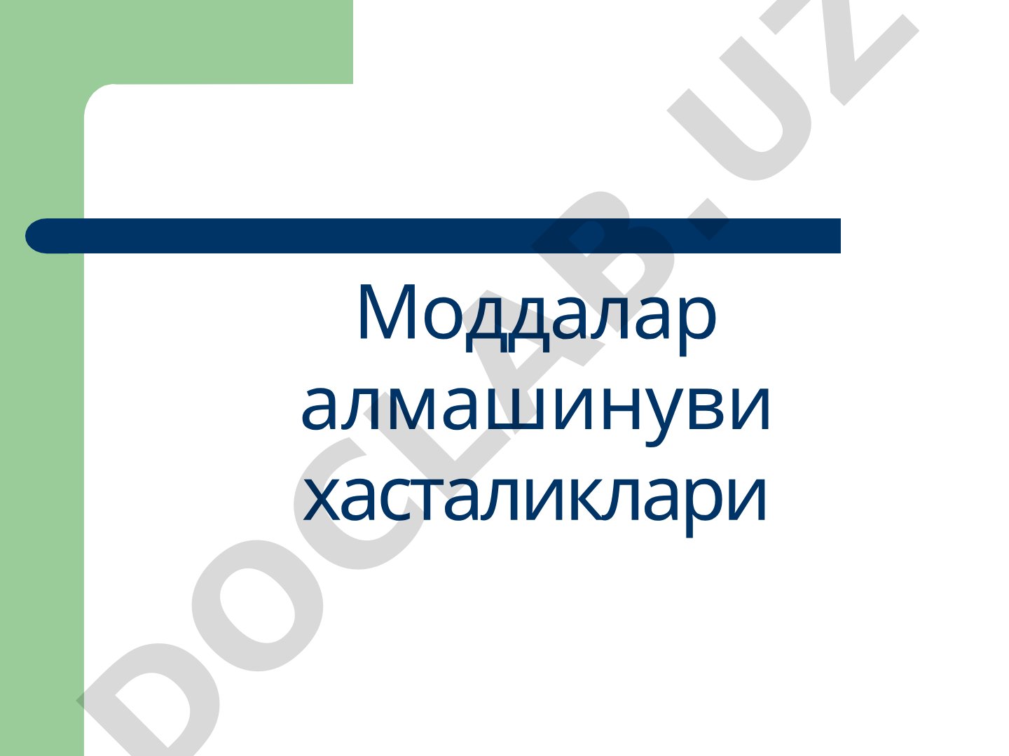 Қандли диабет турлари ва патогенези