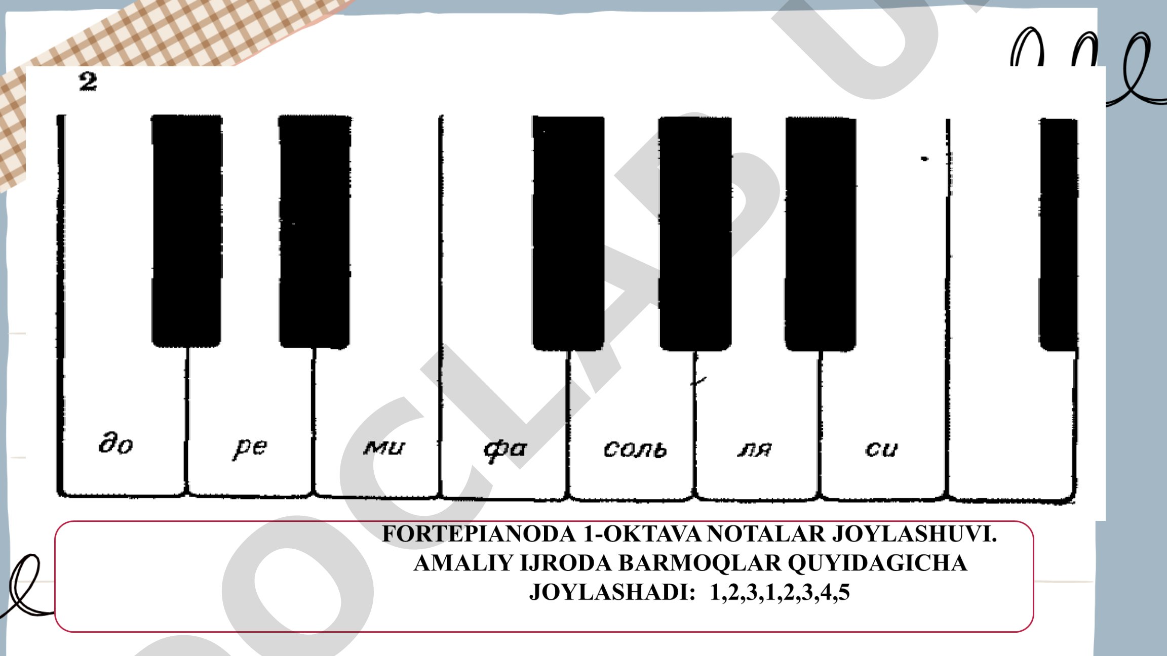 “Quvnoq g‘ozlar”, “Ukrain xalq kuyi”, “Quvnoq bolalar qo‘shig‘i”