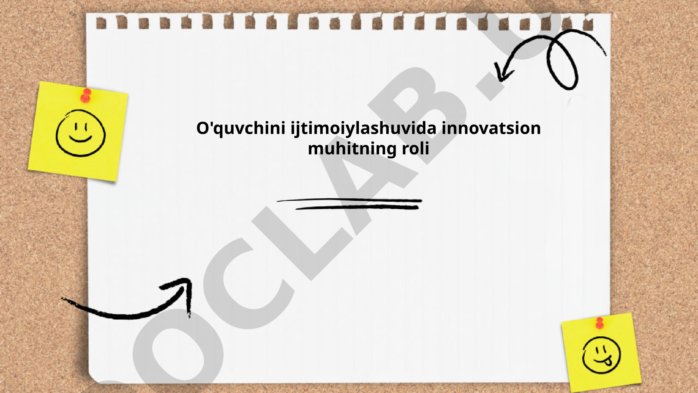 O'quvchini ijtimoiylashuvida innovatsion muhitning roli