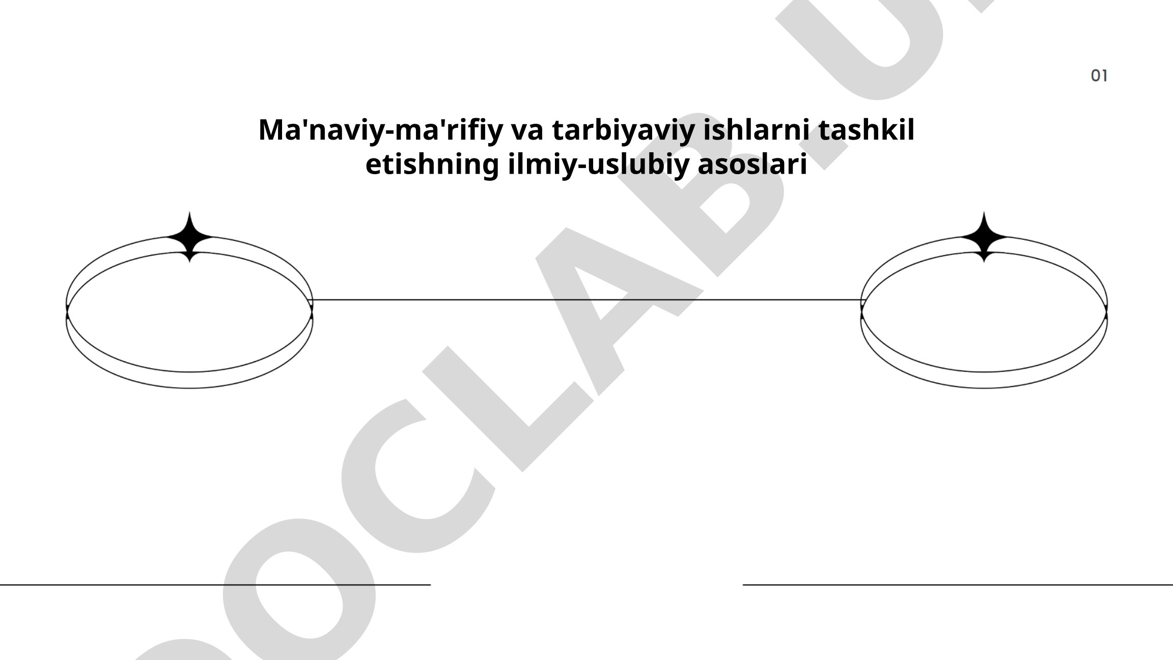 Ma'naviy-ma'rifiy va tarbiyaviy ishlarni tashkil etishning ilmiy-uslubiy asoslari