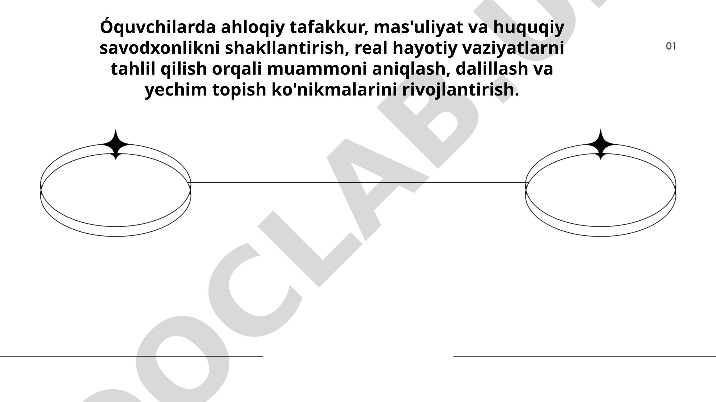 O'quvchilarda ahloqiy tafakkur, mas'uliyat va huquqiy savodxonlikni shakllantirish