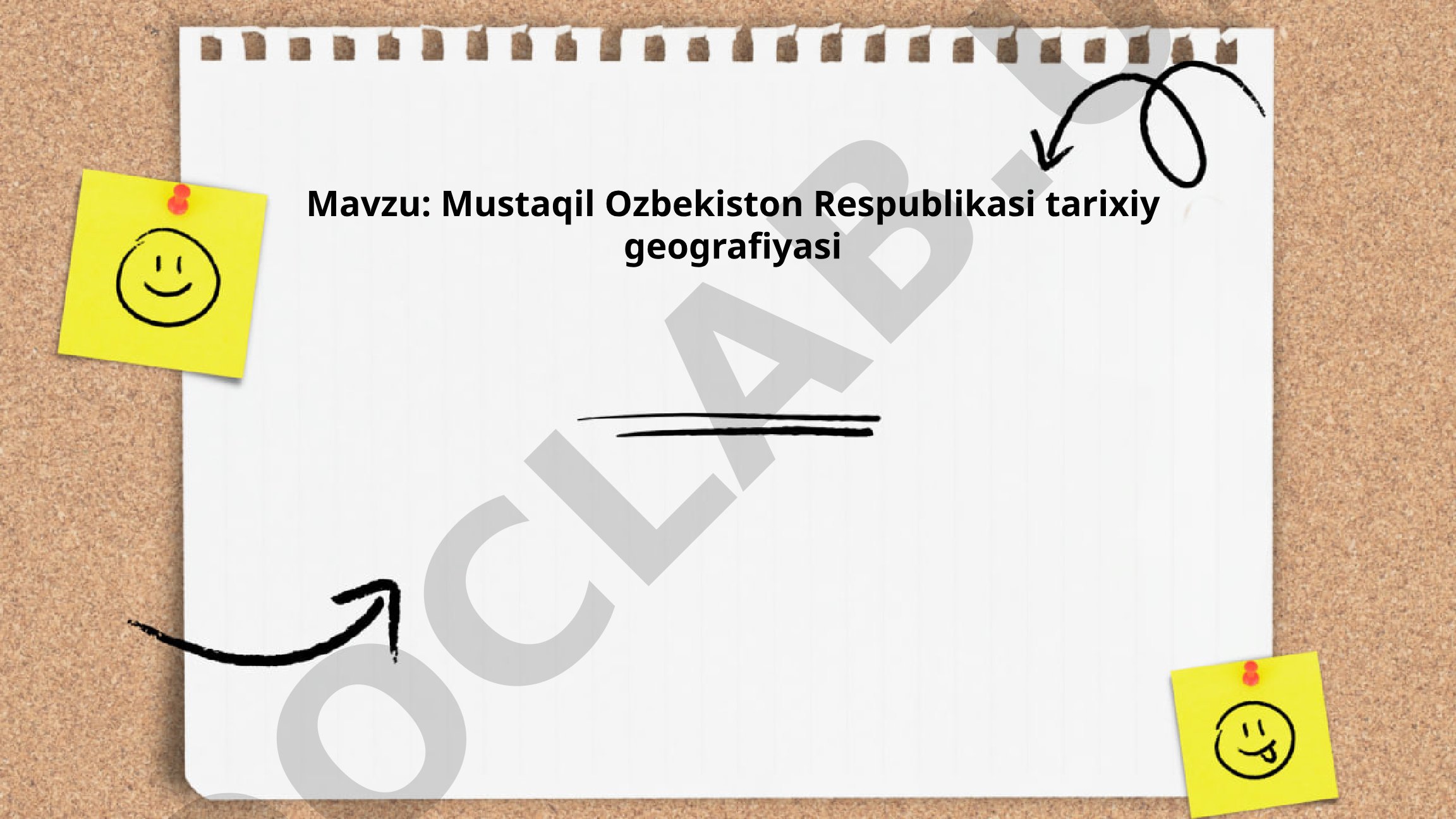 Mustaqil Ozbekiston Respublikasi tarixiy geografiyasi