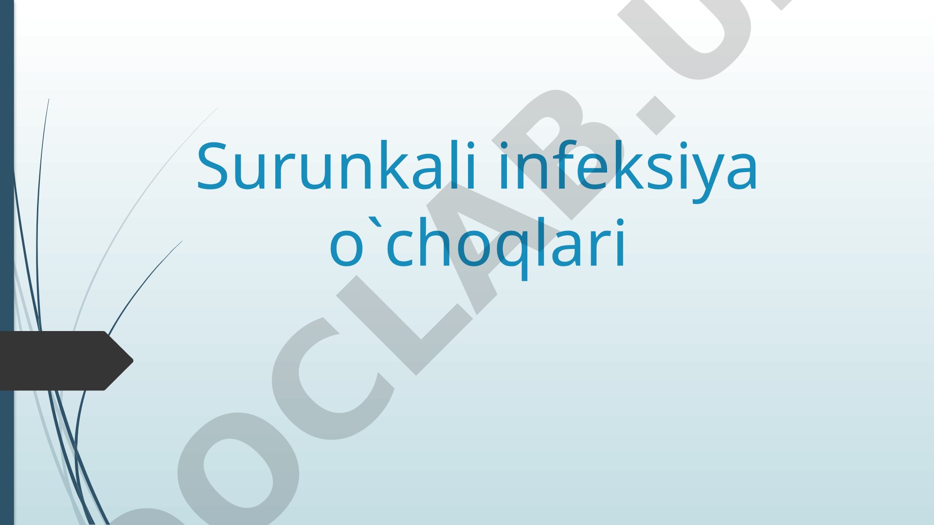 Surunkali infeksiya o'choqlari bolalarda va o'pka kasalliklarida