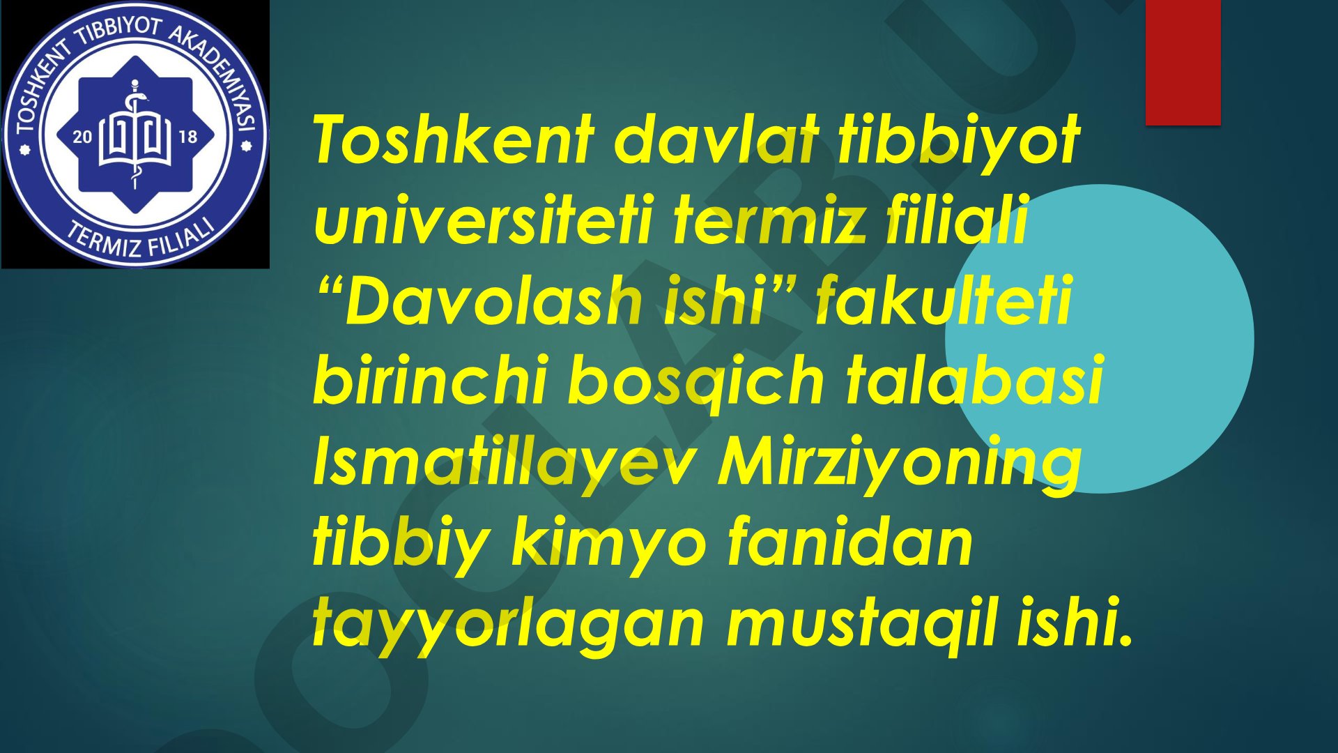 Tosh kasalliklarining kimyoviy asoslari