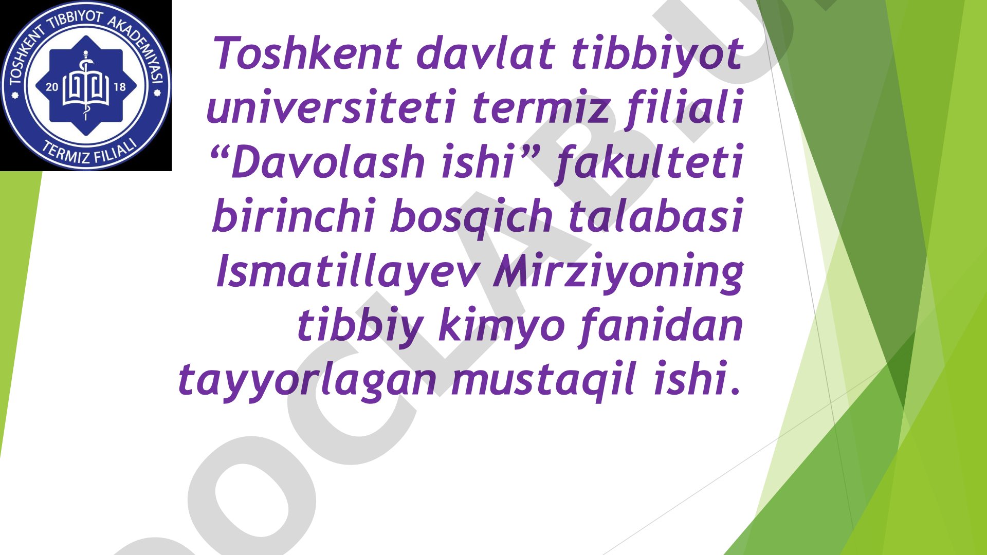 Sun’iy oqsil ozuqa moddalarining ishlab chiqarilishi va kelgusidagi imkoniyatlar