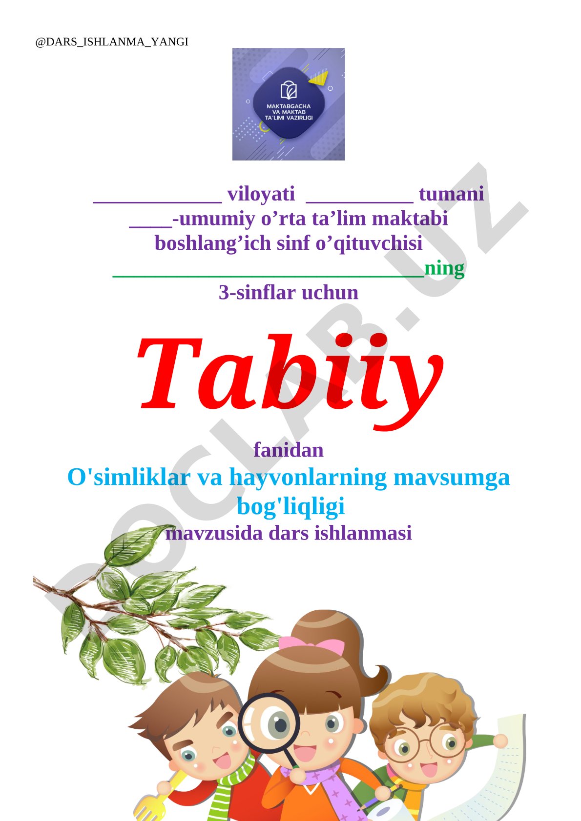 O'simliklar va hayvonlarning mavsumga bog'liqligi
