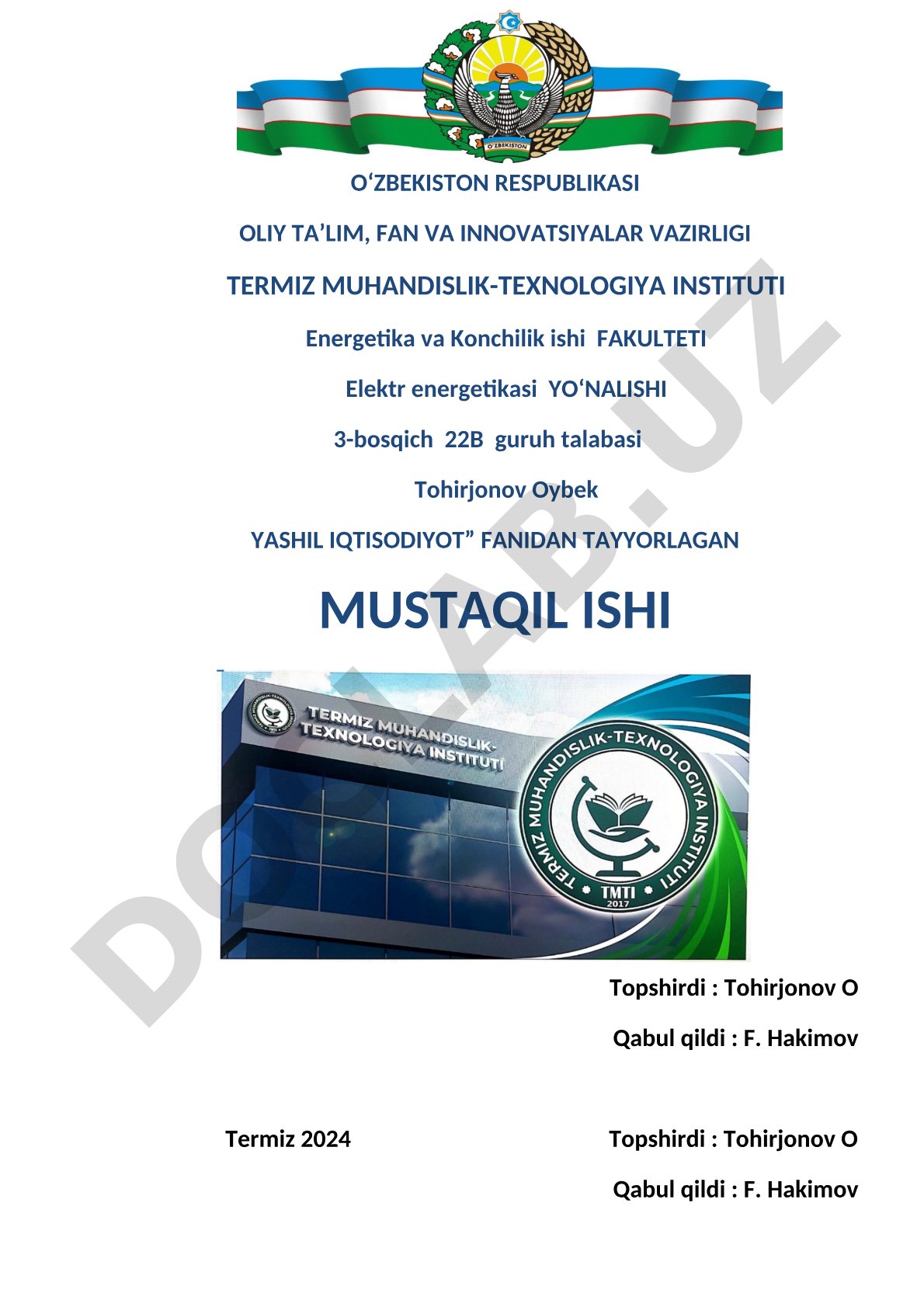Yashil iqtisodiyotga o‘tishning Xitoy tajribasi