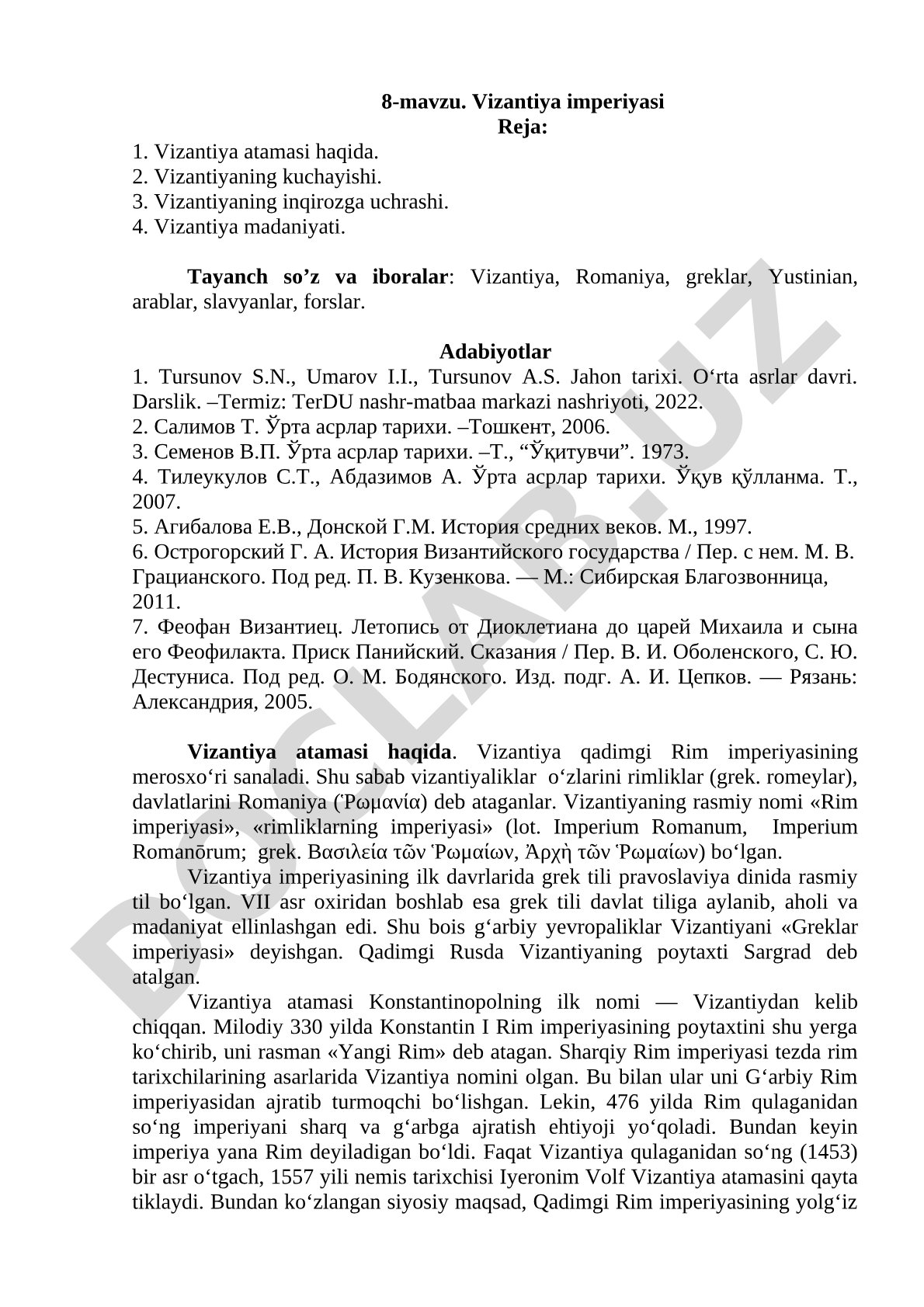 Vizantiya imperiyasi