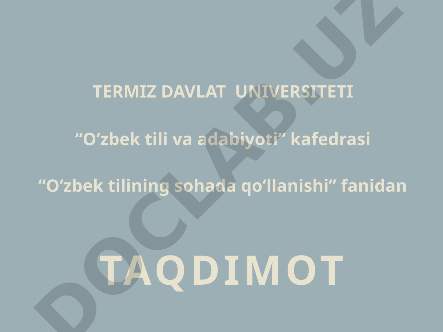 Til va yozuv masalalari. O‘zbek yozuvlari tarixi