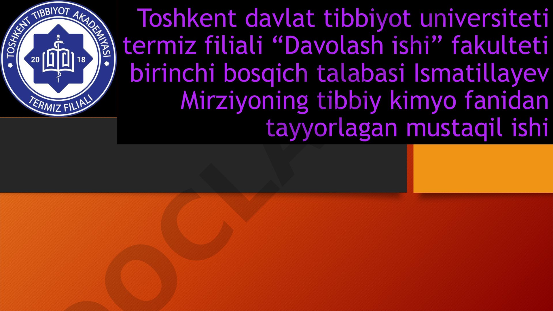 Metabolizm jarayonida energiya hosil bo'lishi va sarflanishi