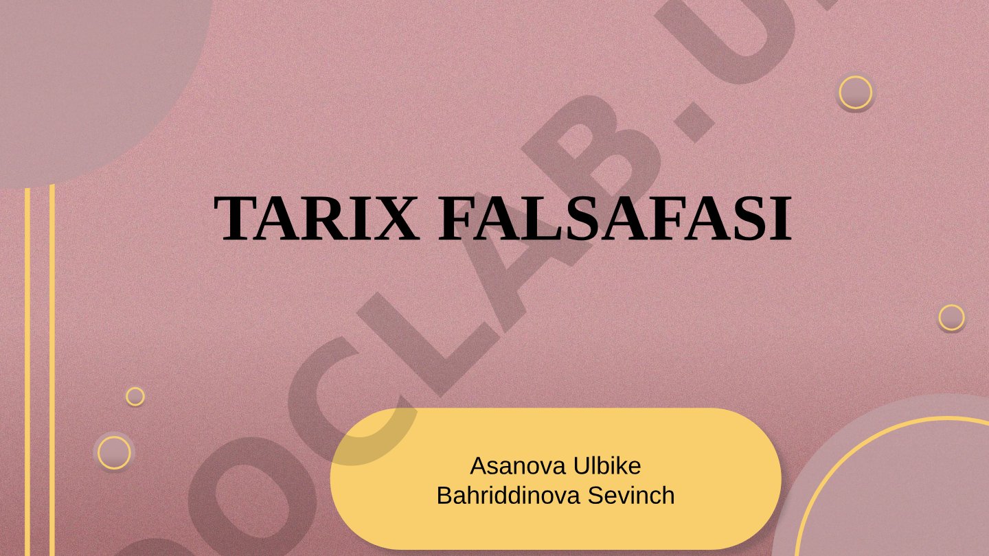 Tarix falsafasining tuzilishi va funksiyalari