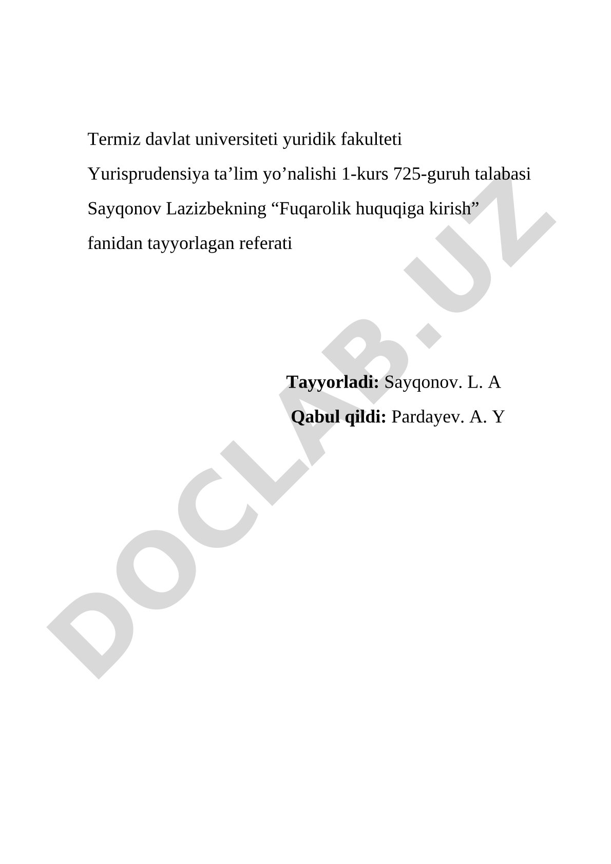 Fuqarolik huquqining manbalari