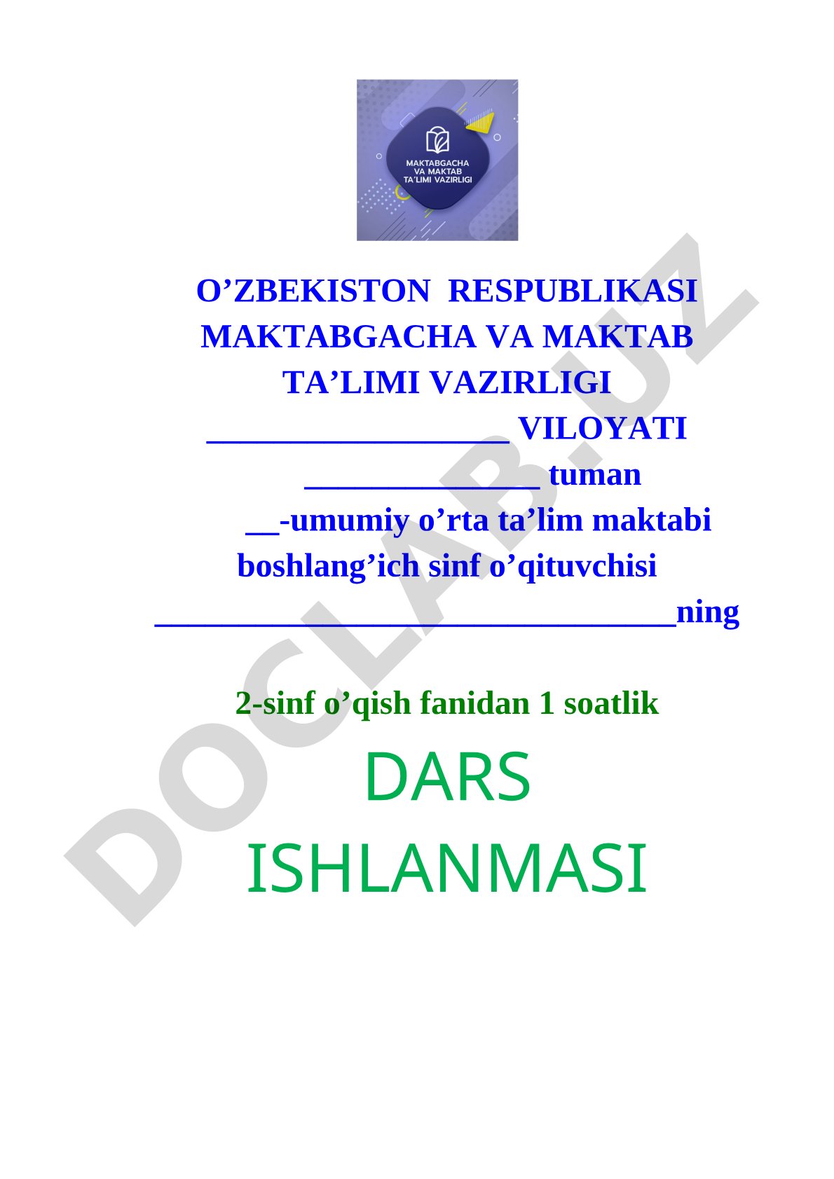 Oshxona buyumlari