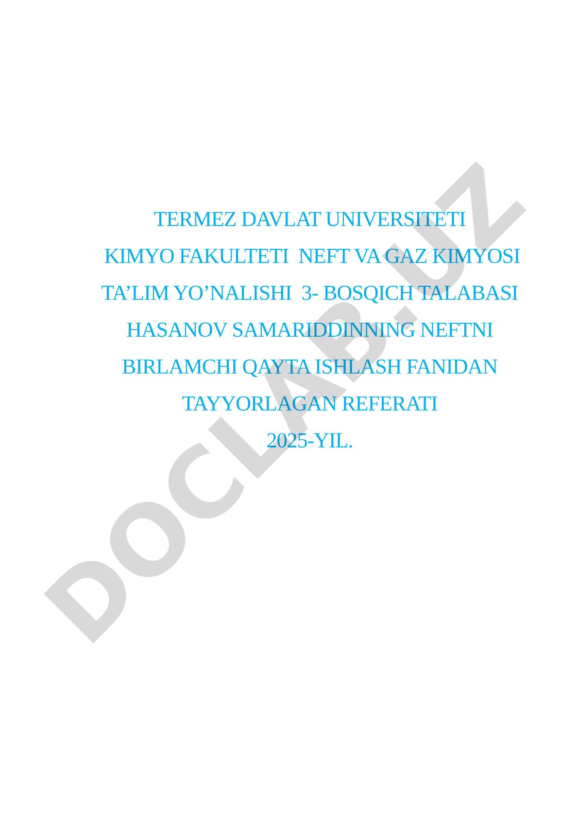 Termokatalitik qayta ishlash jarayonlari