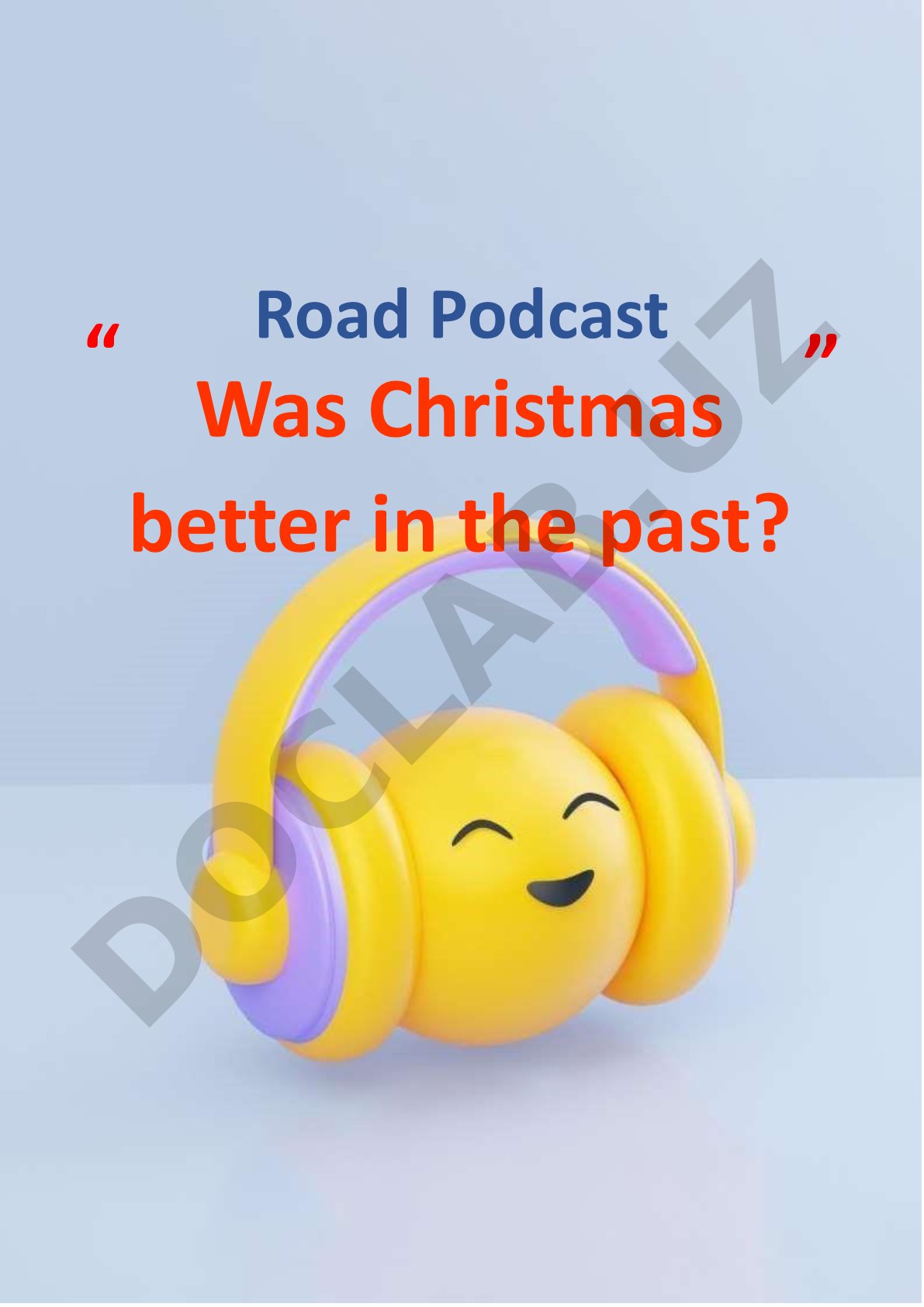 Was Christmas better in the past?