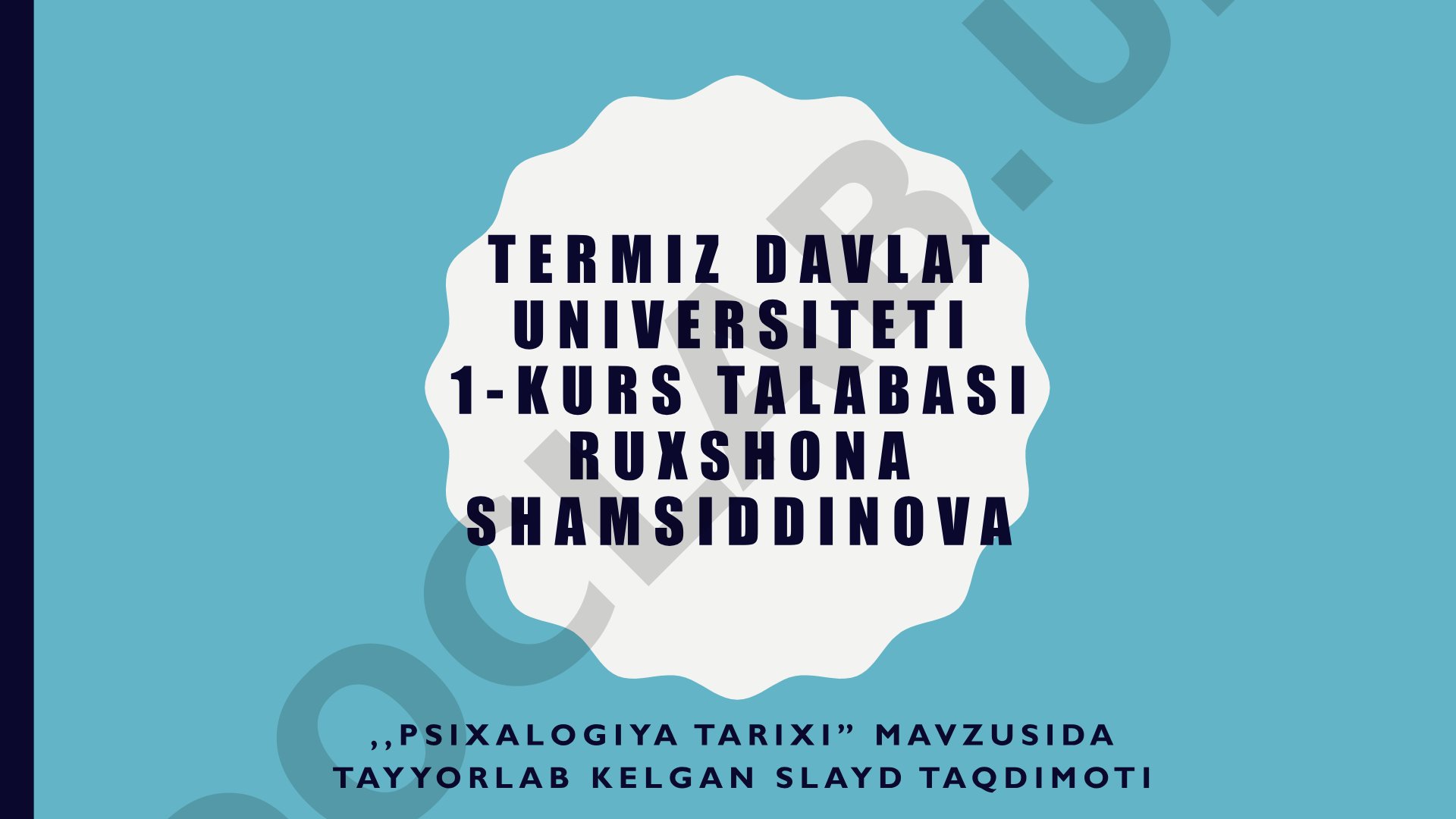 Psixalogiya tarixi